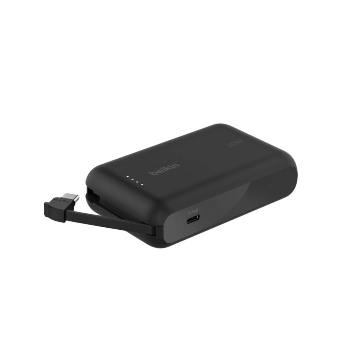 Belkin BoostCharge Power Bank/Φορητή Μπαταρία 10K με Ενσωματωμένο Καλώδιο USB-C, Μαύρο | Belkin| Image 2