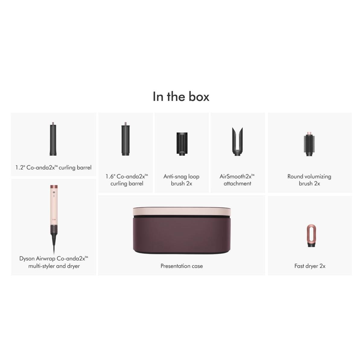 DYSON Airwrap HS09 Co-anda2x™ Multi-styler για Ίσια και Κυματιστά Μαλλιά, Ροζ / Χρυσό Ροζ  | Dyson| Image 3