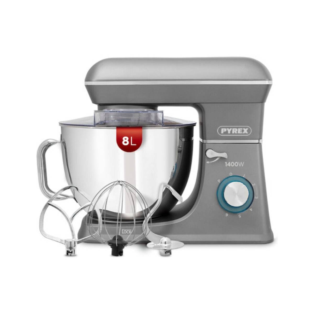 Image of suggested product: PYREX 333323 Food Processor 8Lt, Grey 