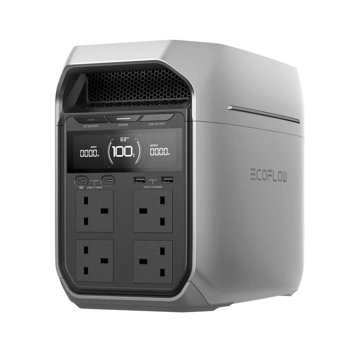ECOFLOW Delta 3 Plus Portable Power Station, 1800 Watts  | Ecoflow| Image 1