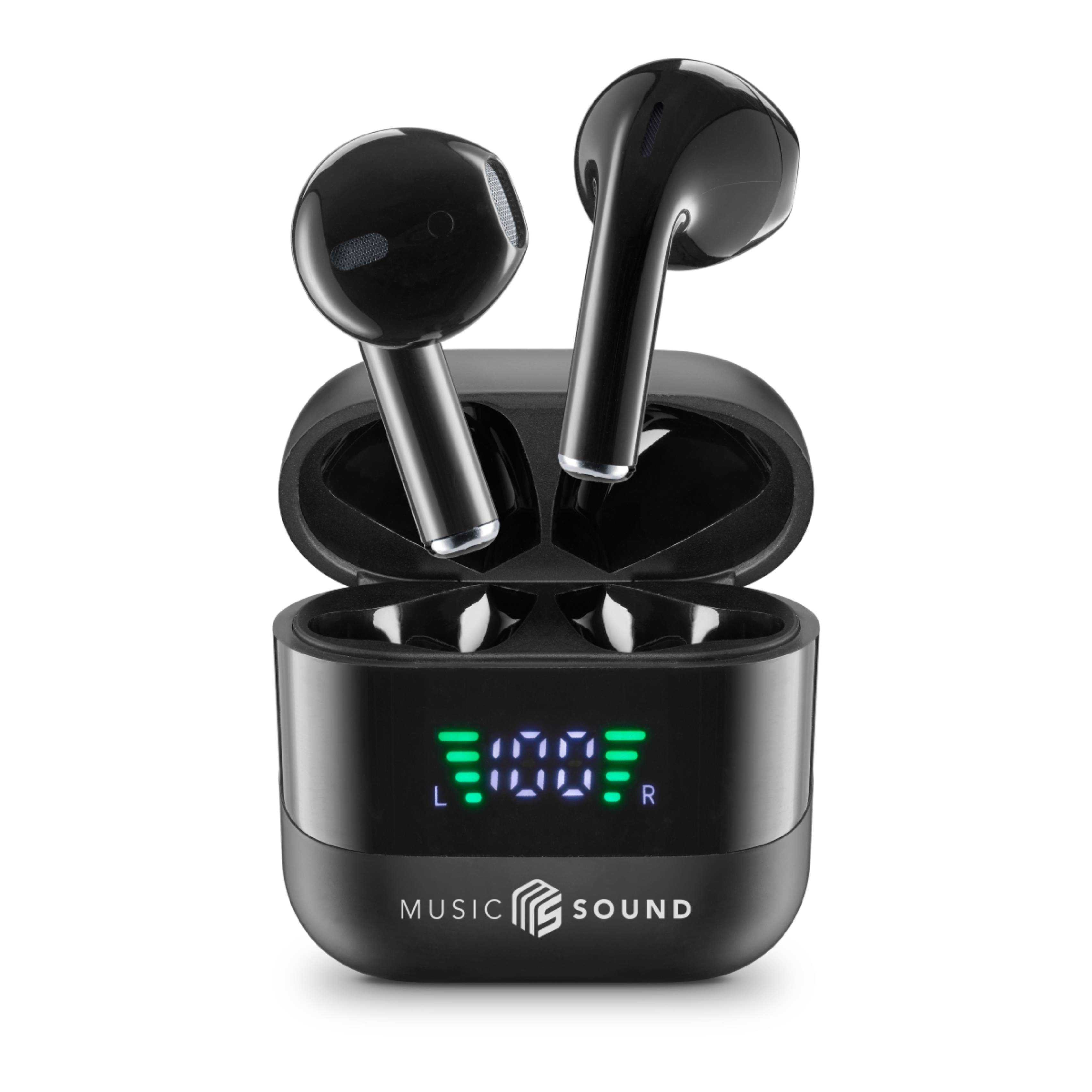 CELLULAR LINE BTMSTWSSPARKK Music Sound Spark True Wireless Ακουστικά, Μαύρο | Cellular-line| Image 1