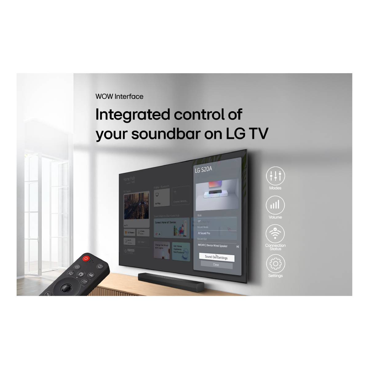 LG S20A Μπάρα Ηχείων 2.0 Κανάλια, Μαύρο | Lg| Image 5
