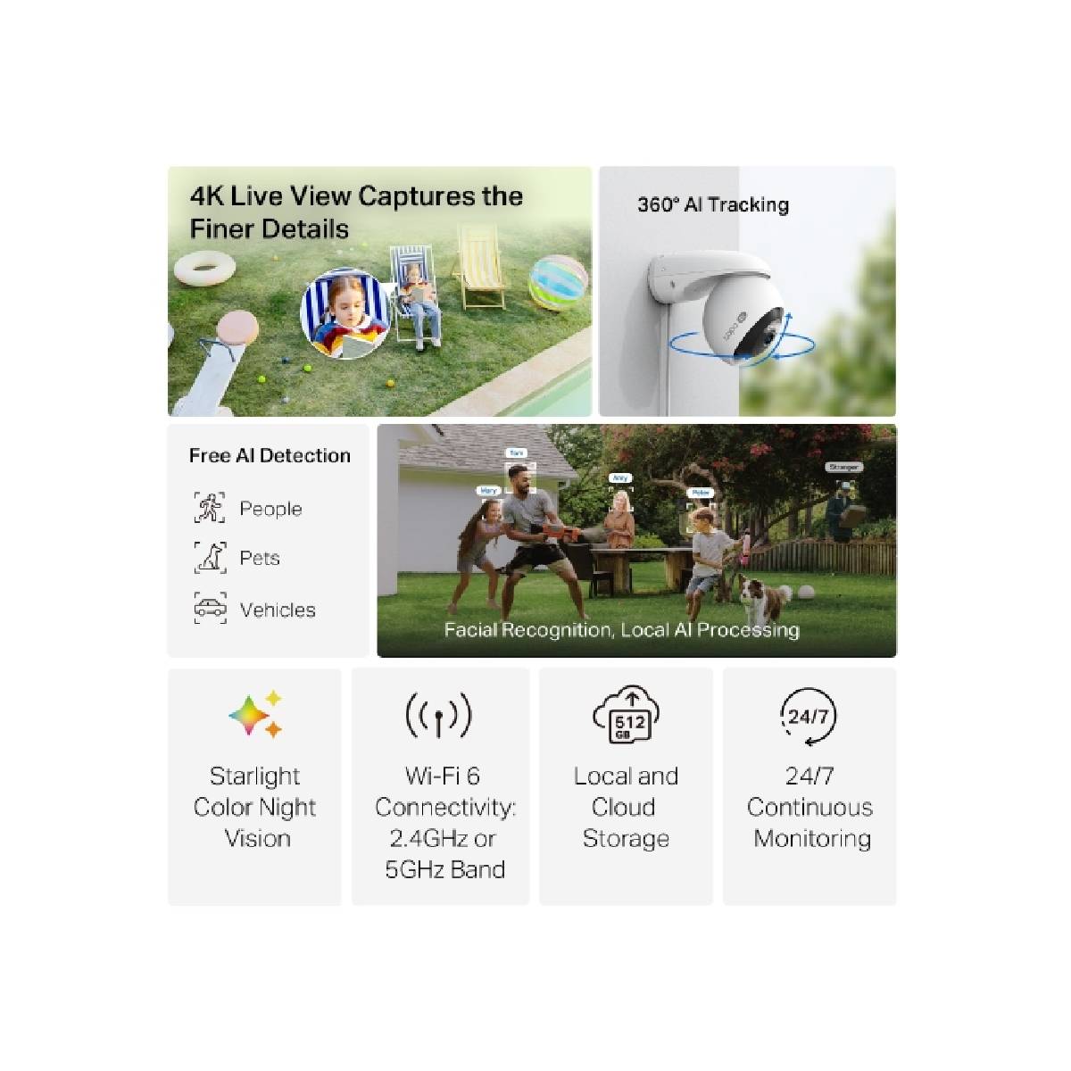 TP-LINK Tapo C560WS Κάμερα Ασφαλείας Εξωτερικού Χώρου | Tp-link| Image 2