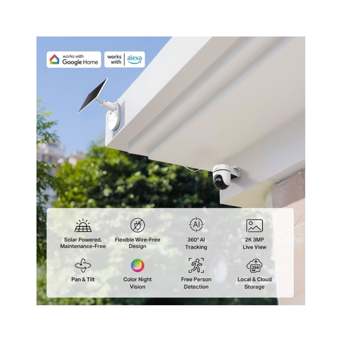 TP-LINK Tapo C610 Kit Κάμερα Ασφαλείας Εξωτερικού Χώρου 2Κ με Ηλιακό Πάνελ | Tp-link| Image 4