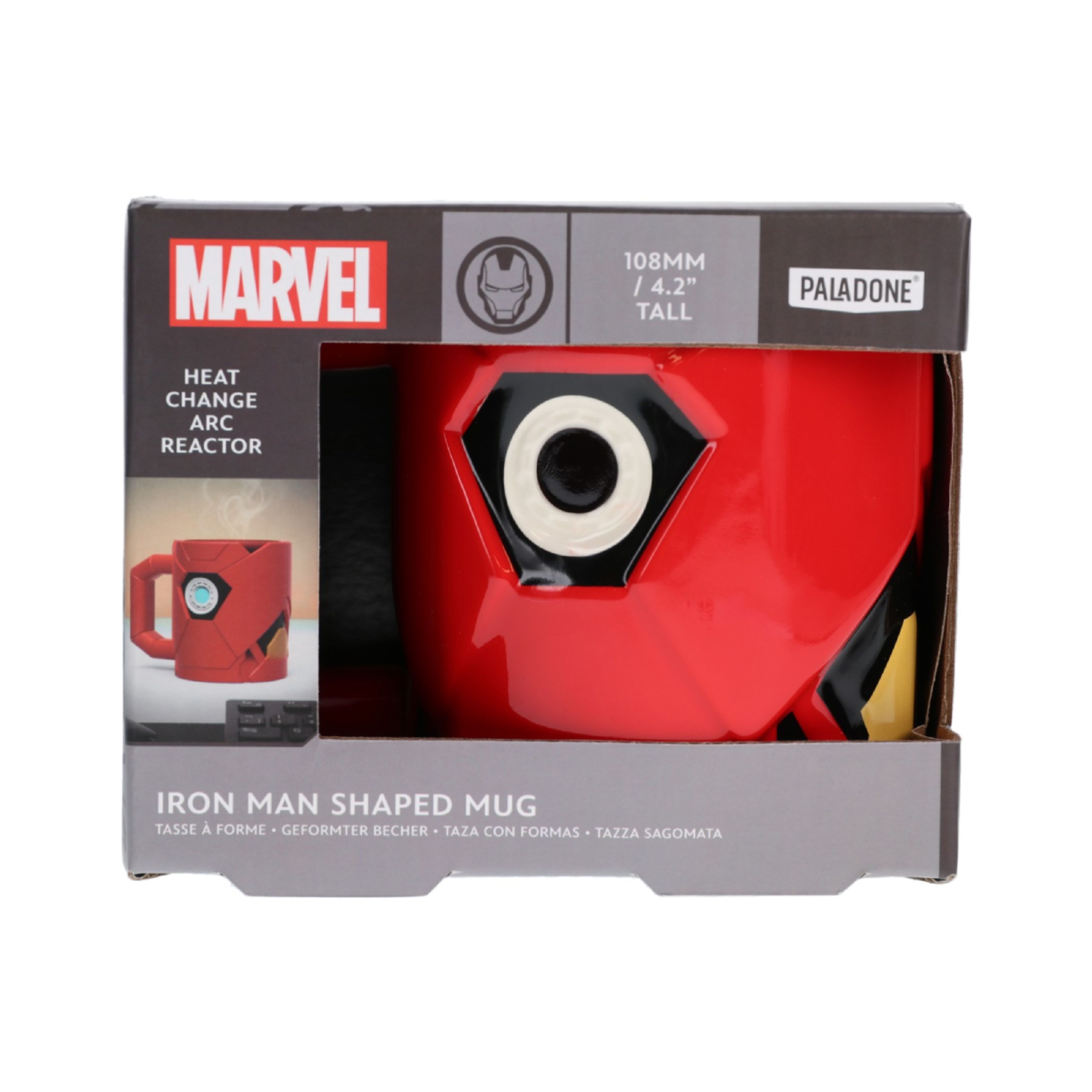 PALADONE Marvel Avengers Iron Man Κούπα με Εφέ Αλλαγής Θερμοκρασίας, 500 ml | Paladone| Image 4