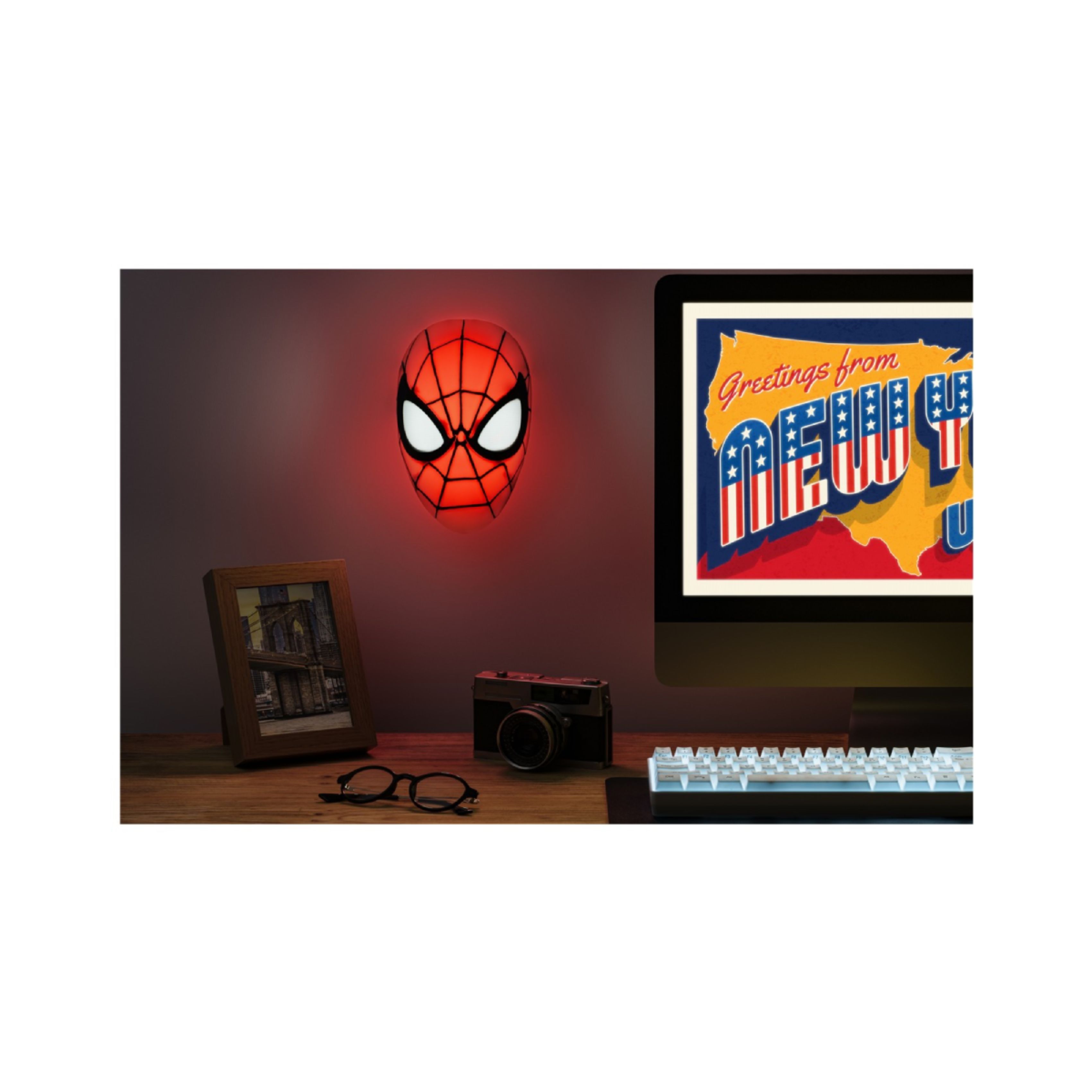 PALADONE Marvel Spider‑Man Mask Light Φωτιστικό Μάσκα | Paladone| Image 3