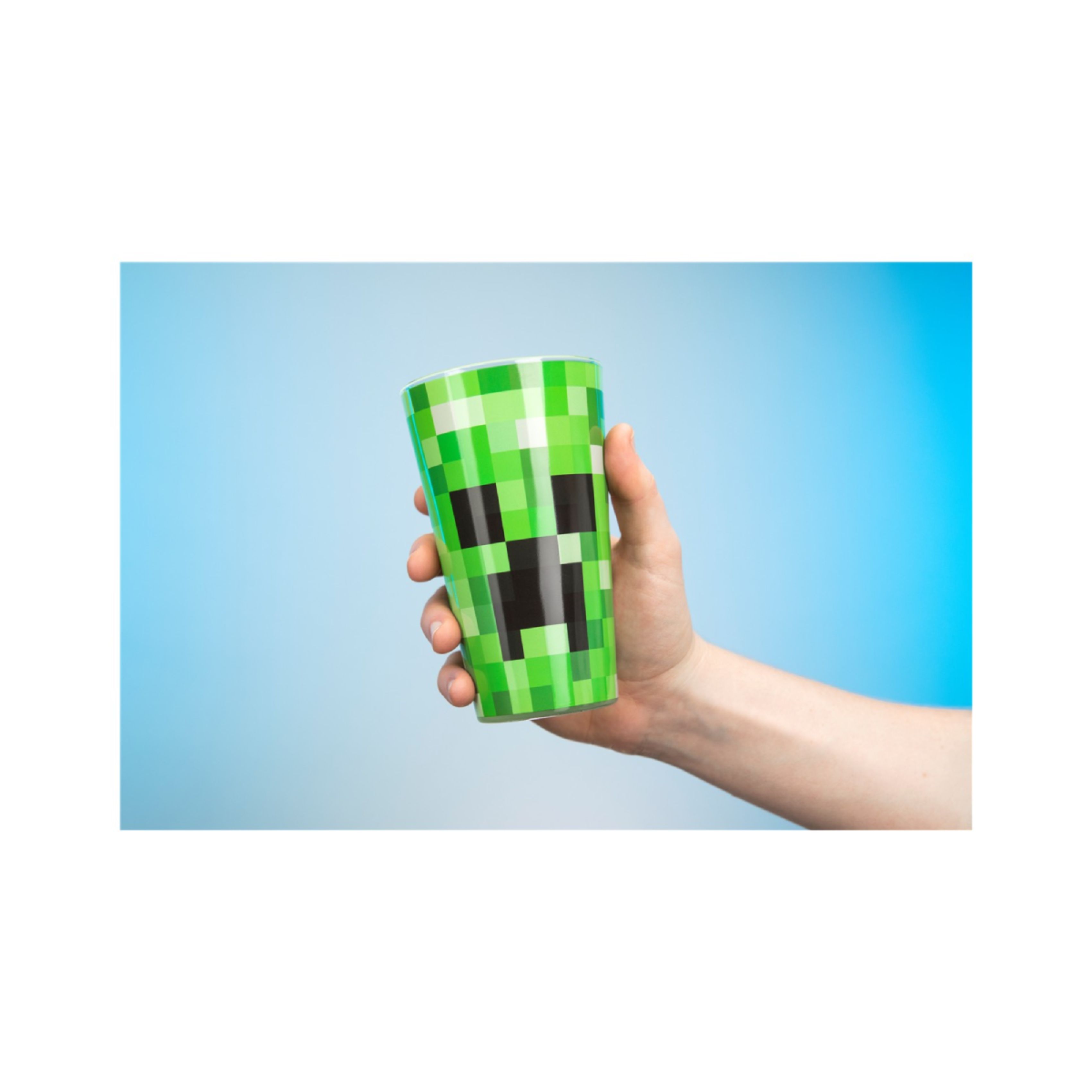 PALADONE Minecraft Creeper Glass, 400 ml | Paladone| Image 2
