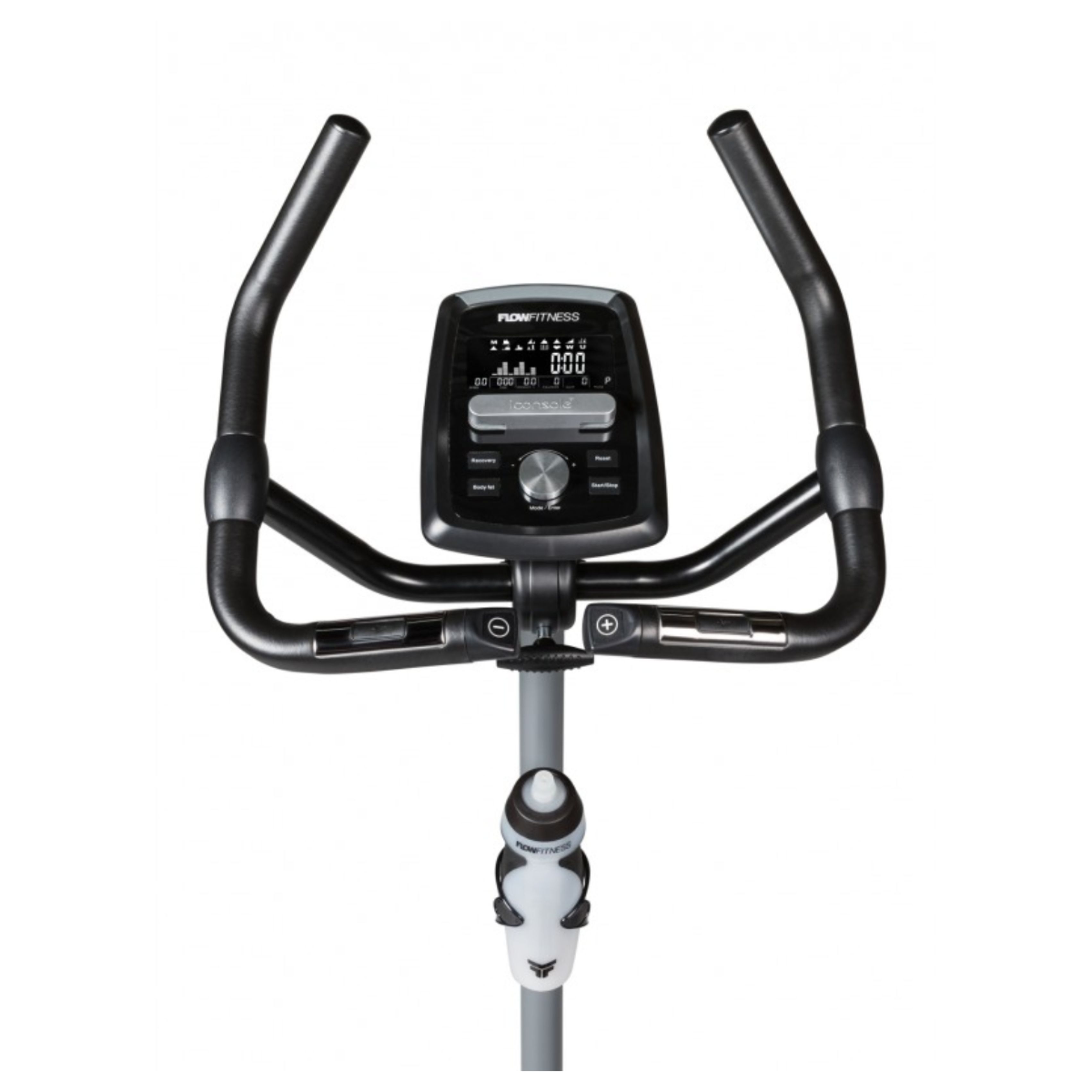 FLOWFITNESS DHT2000I Ποδήλατο Γυμναστικής, Μαύρο / Γκρίζο | Flowfitness| Image 4