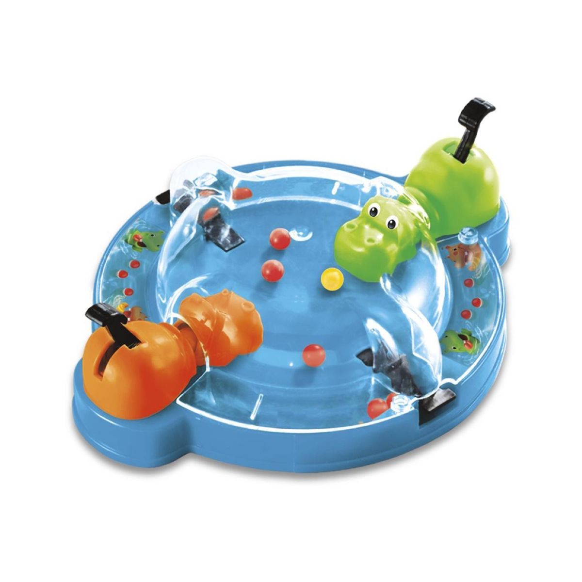 HASBRO 98190 Hungry Hippos Grab and Go, Επιτραπέζιο Παιχνίδι Ταξιδιού για 2 Παίκτες | Hasbro| Image 3