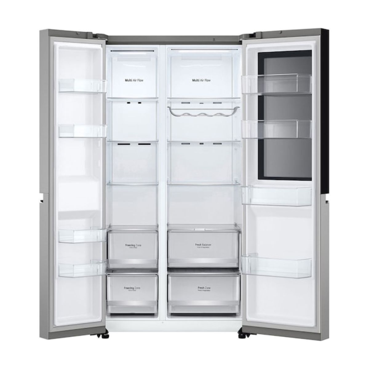 LG GSVV80PYLL Instaview Ψυγείο Ντουλάπα, Inox | Lg| Image 3