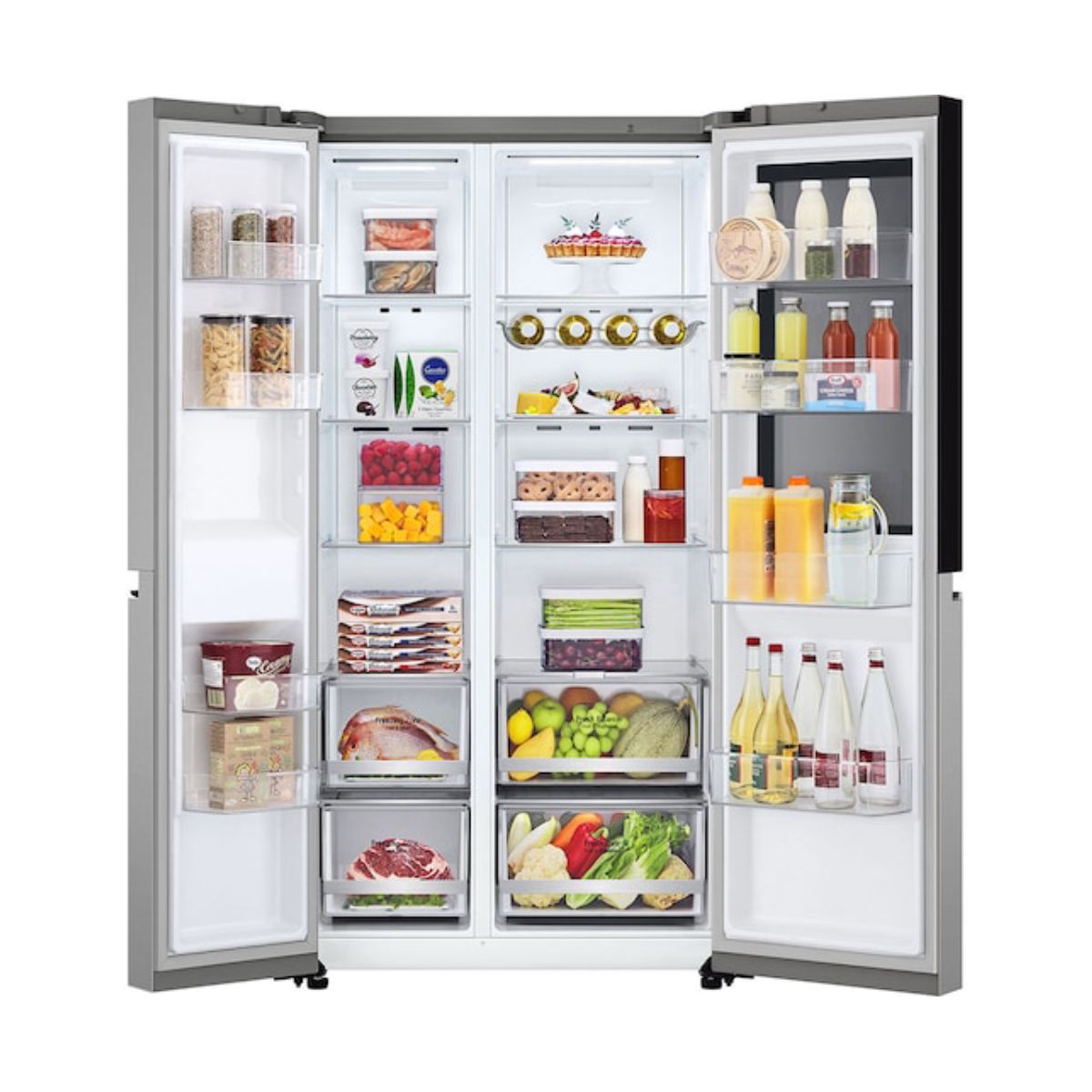 LG GSVV80PYLL Instaview Ψυγείο Ντουλάπα, Inox | Lg| Image 5