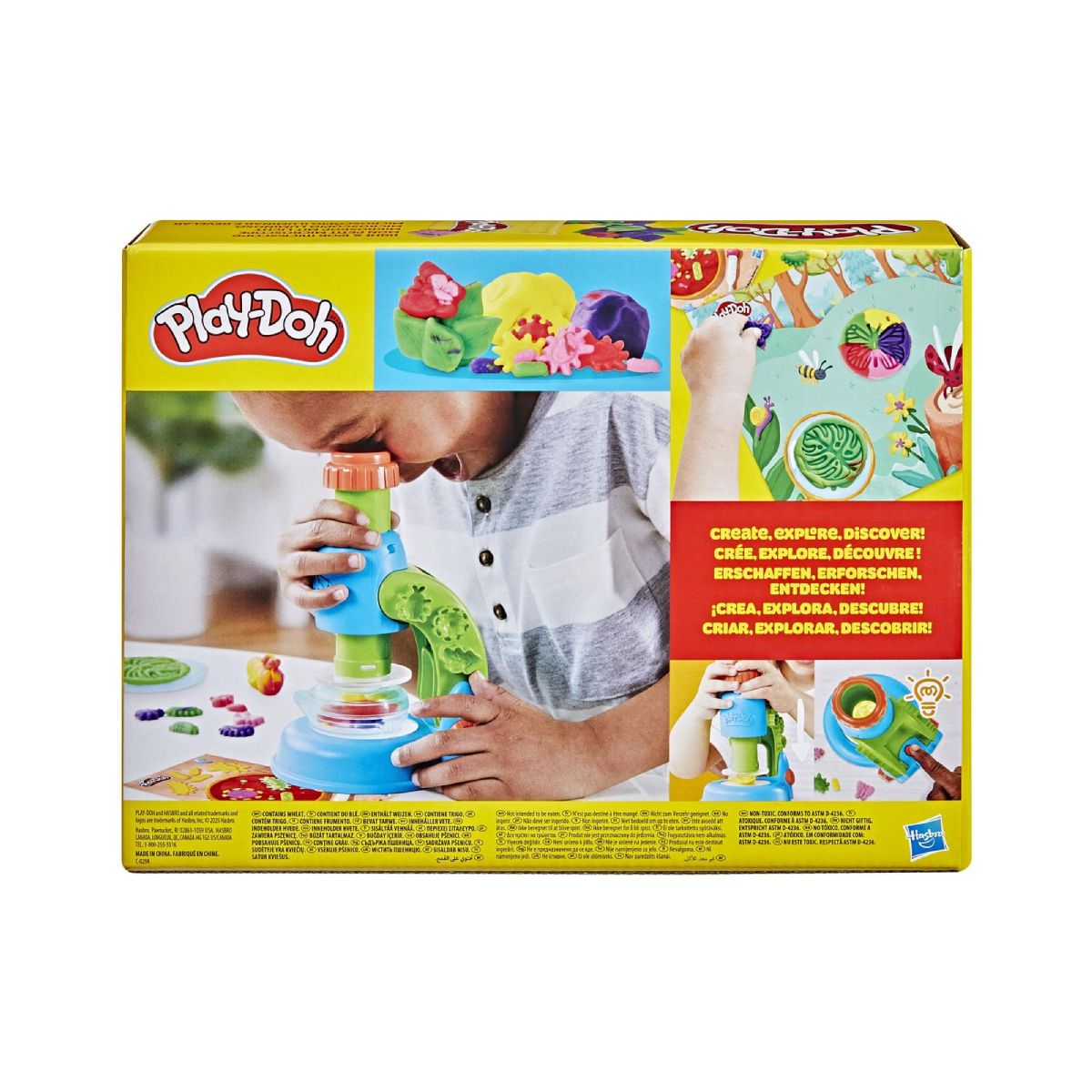 HASBRO 106762 Play‑Doh Light and Look Microscope, Φωτιζόμενο Μικροσκόπιο Play‑Doh | Hasbro| Image 2