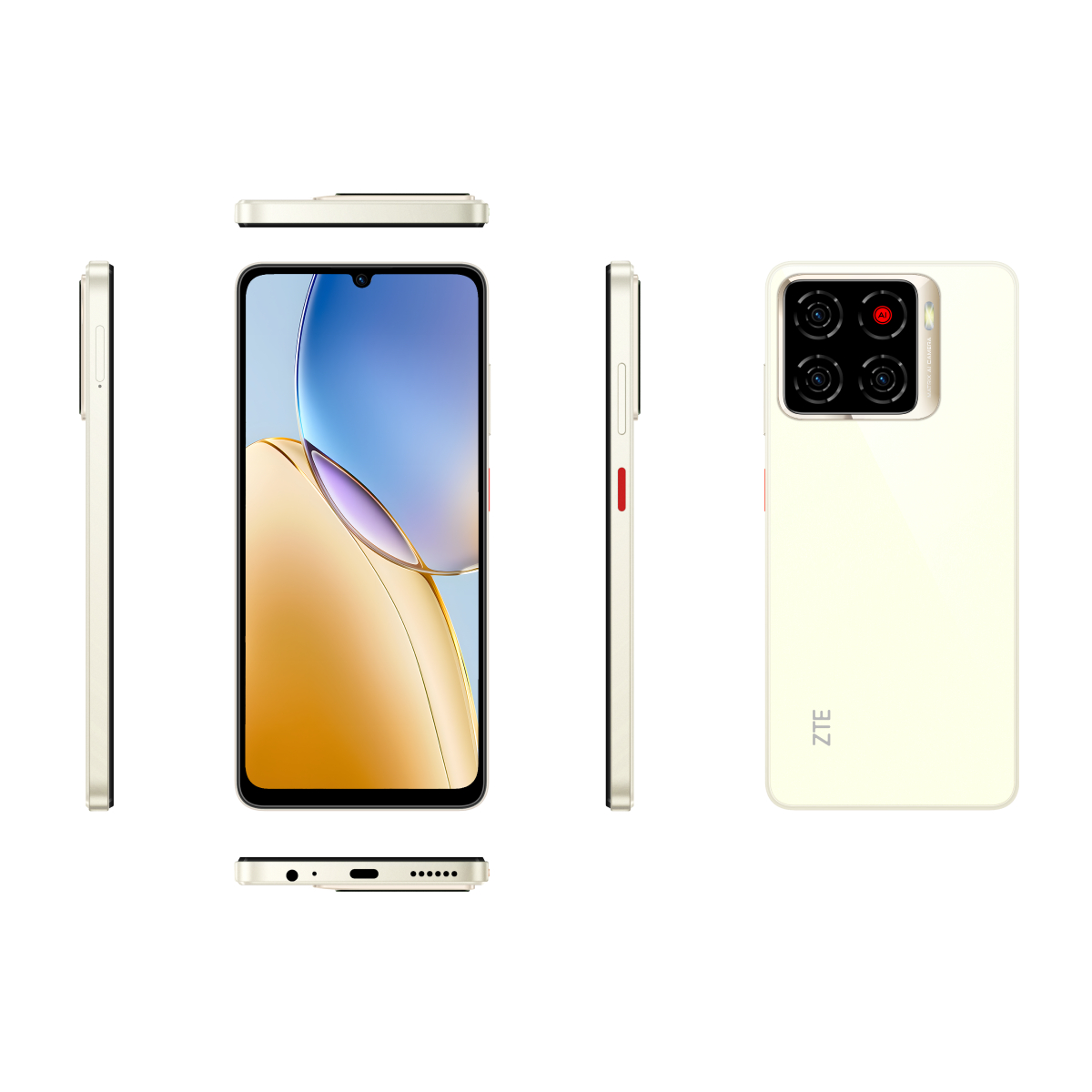 ZTE Blade A56 LTE Κινητό Τηλέφωνο Smartphone, Χρυσό | Zte| Image 3