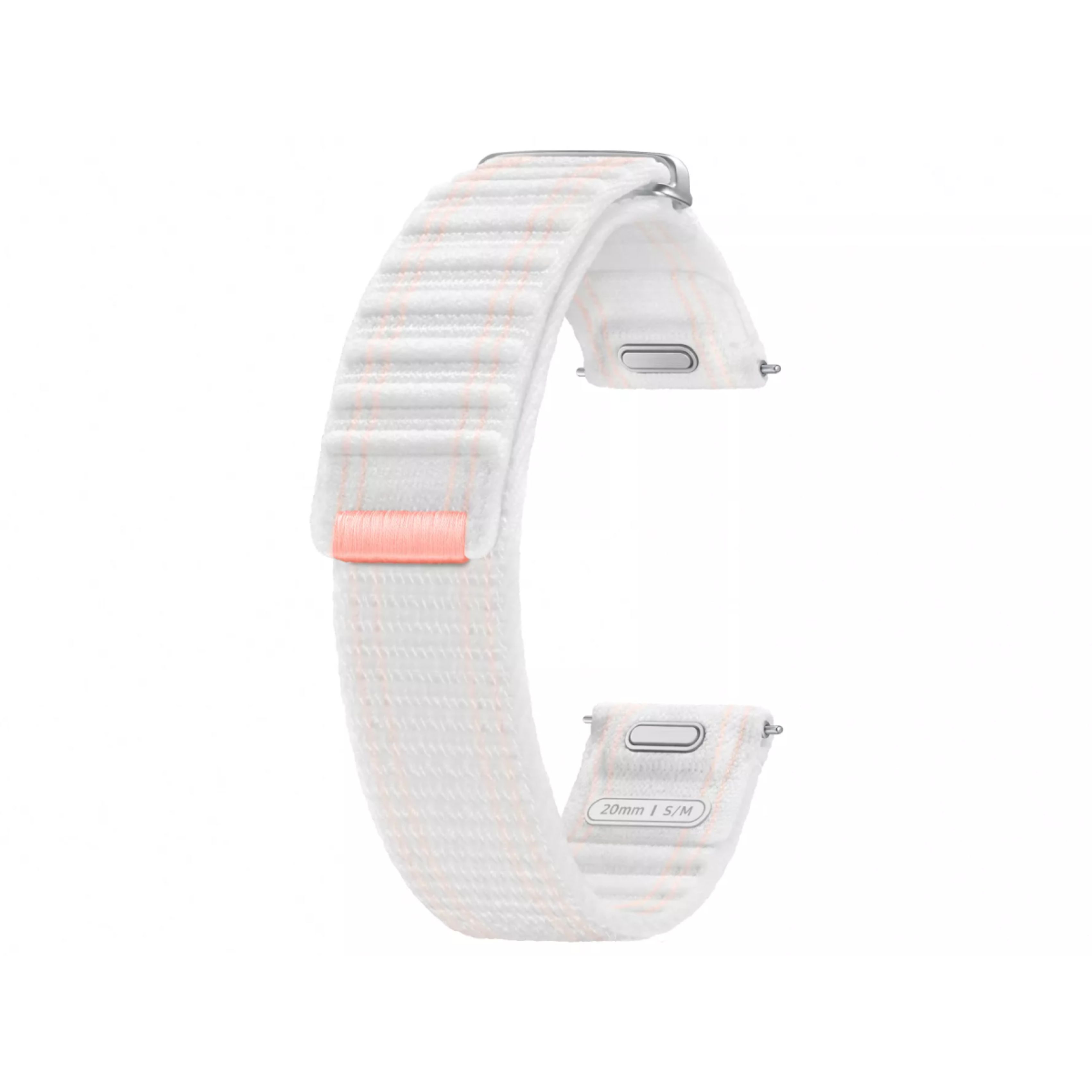 SAMSUNG ET-SVL30SWEGEU Fabric Band Λουράκι για Galaxy Watch7 44mm, Ροζ Άσπρο | Samsung| Image 2