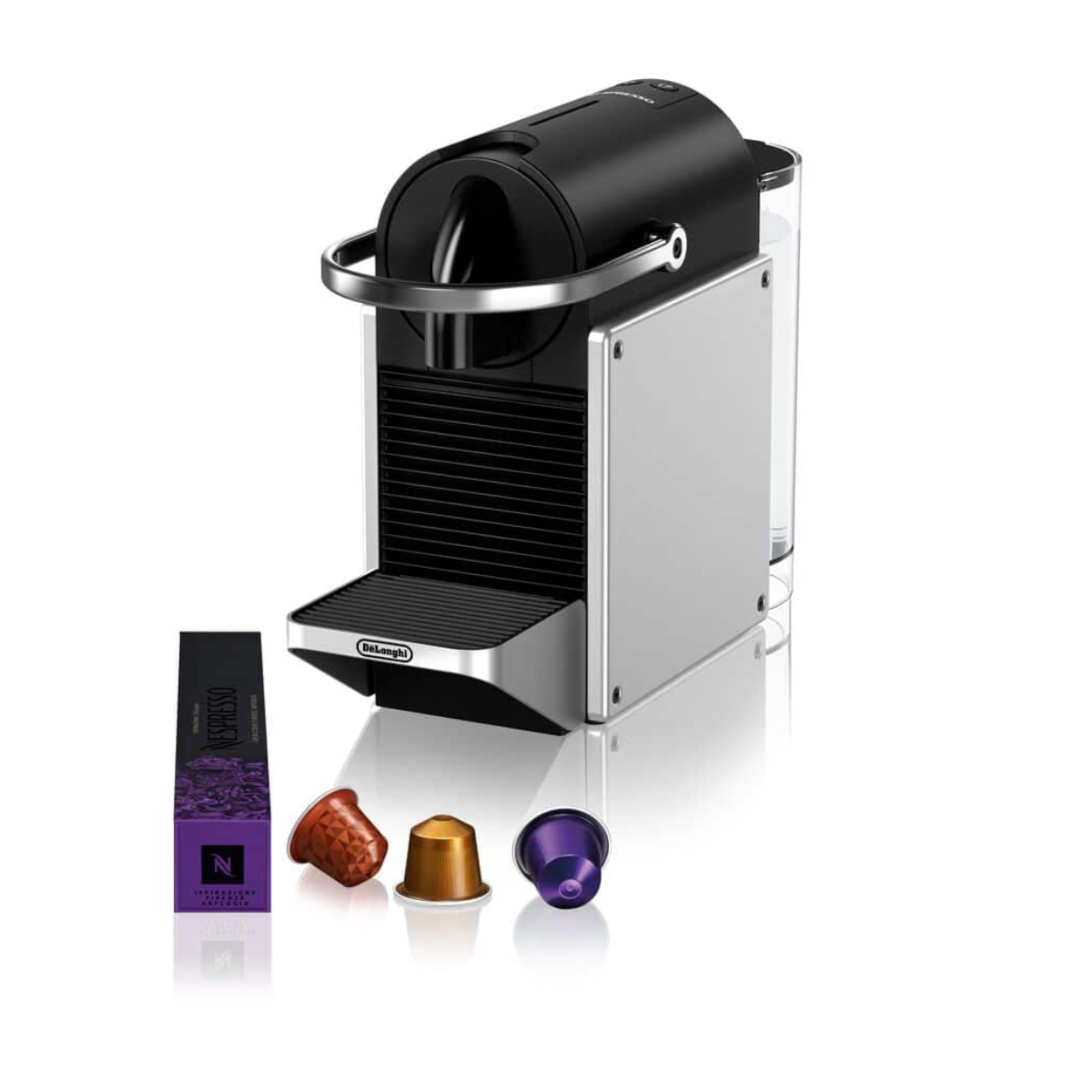 DELONGHI EN127.SAE Pixie Καφετιέρα με Κάψουλες, Ασημί | Delonghi| Image 3