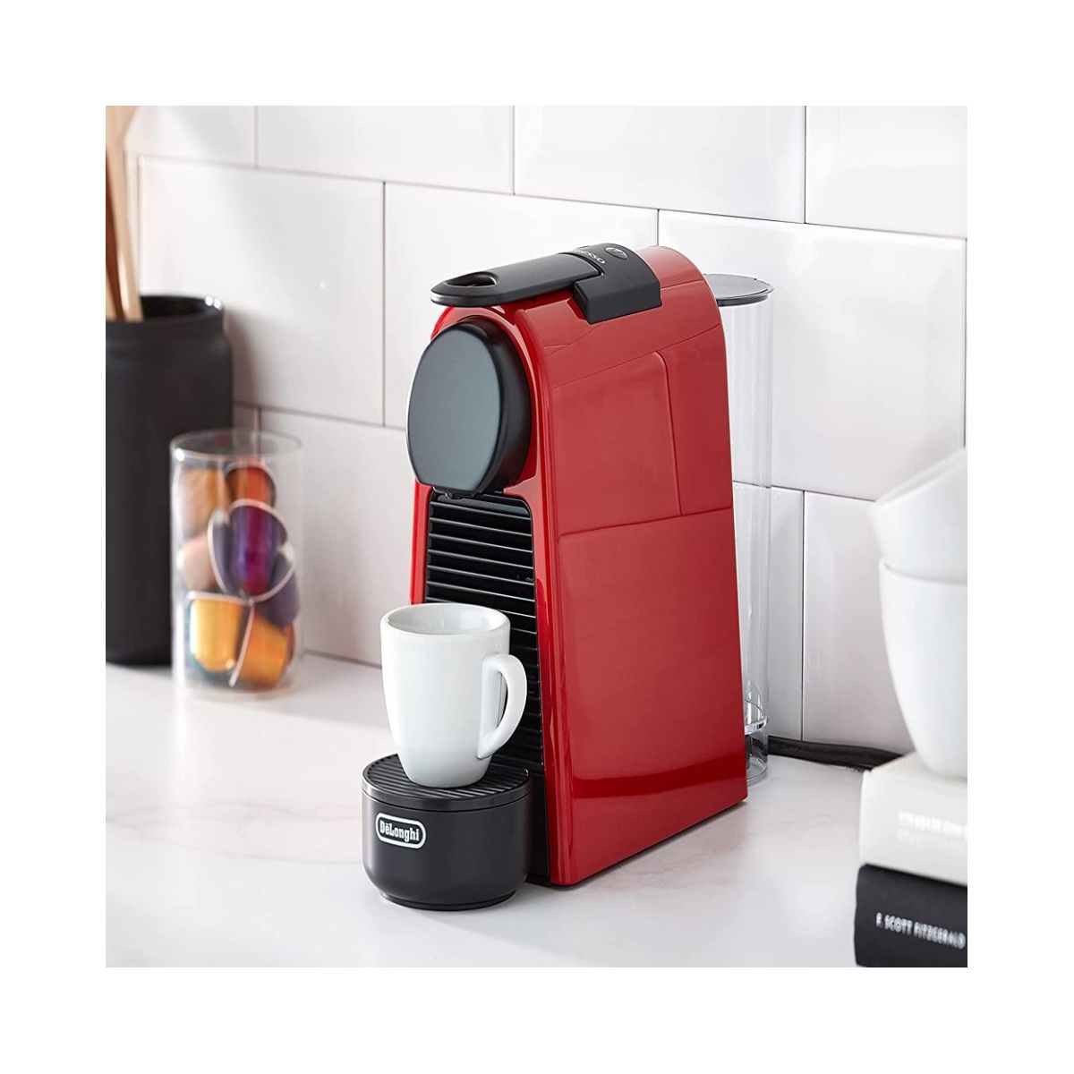 DELONGHI EN85.R Καφετιέρα με Κάψουλα, Κόκκινο  | Delonghi| Image 2