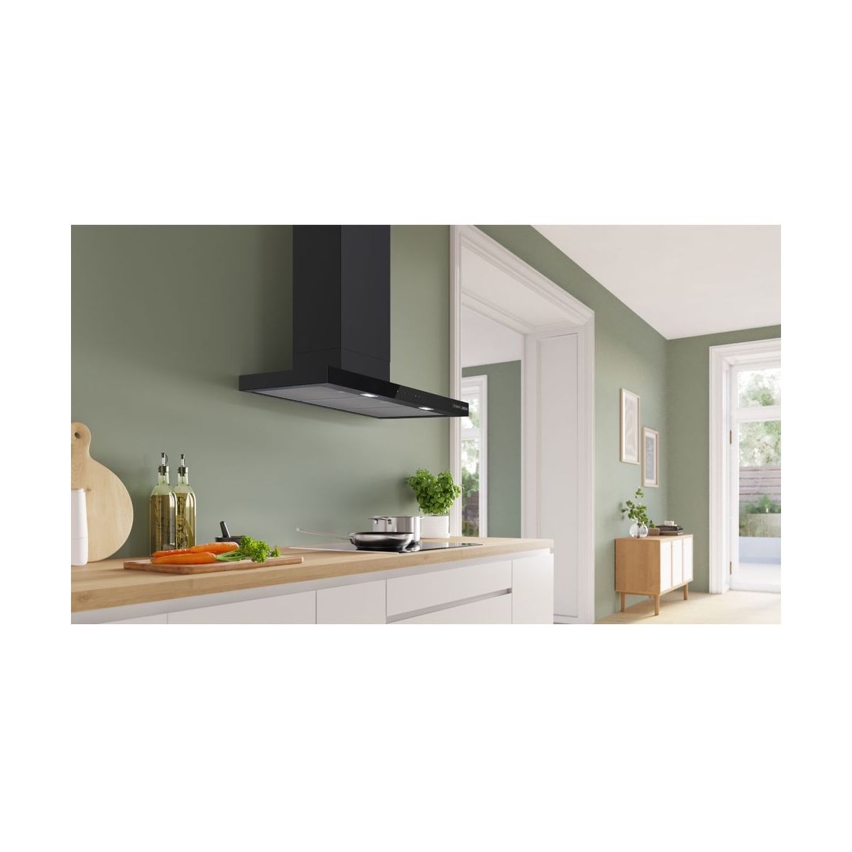BOSCH DWB97DN60 Απορροφητήρας Τζάκι 90cm, Μαύρο Ματ  | Bosch| Image 3
