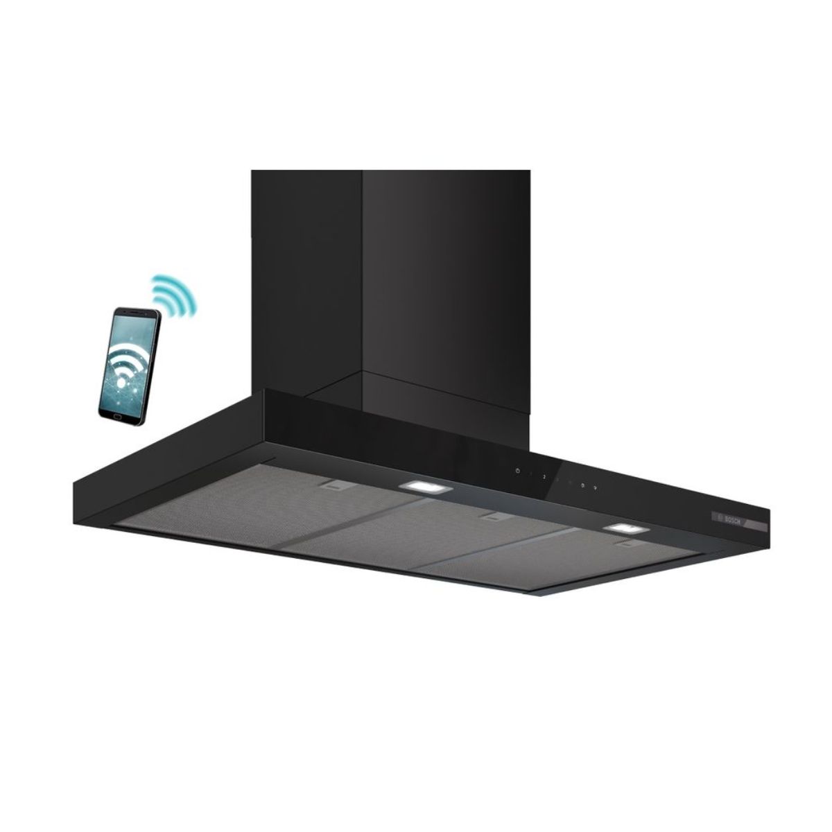 Image of suggested product: BOSCH DWB97DN60 Απορροφητήρας Τζάκι 90cm, Μαύρο Ματ 