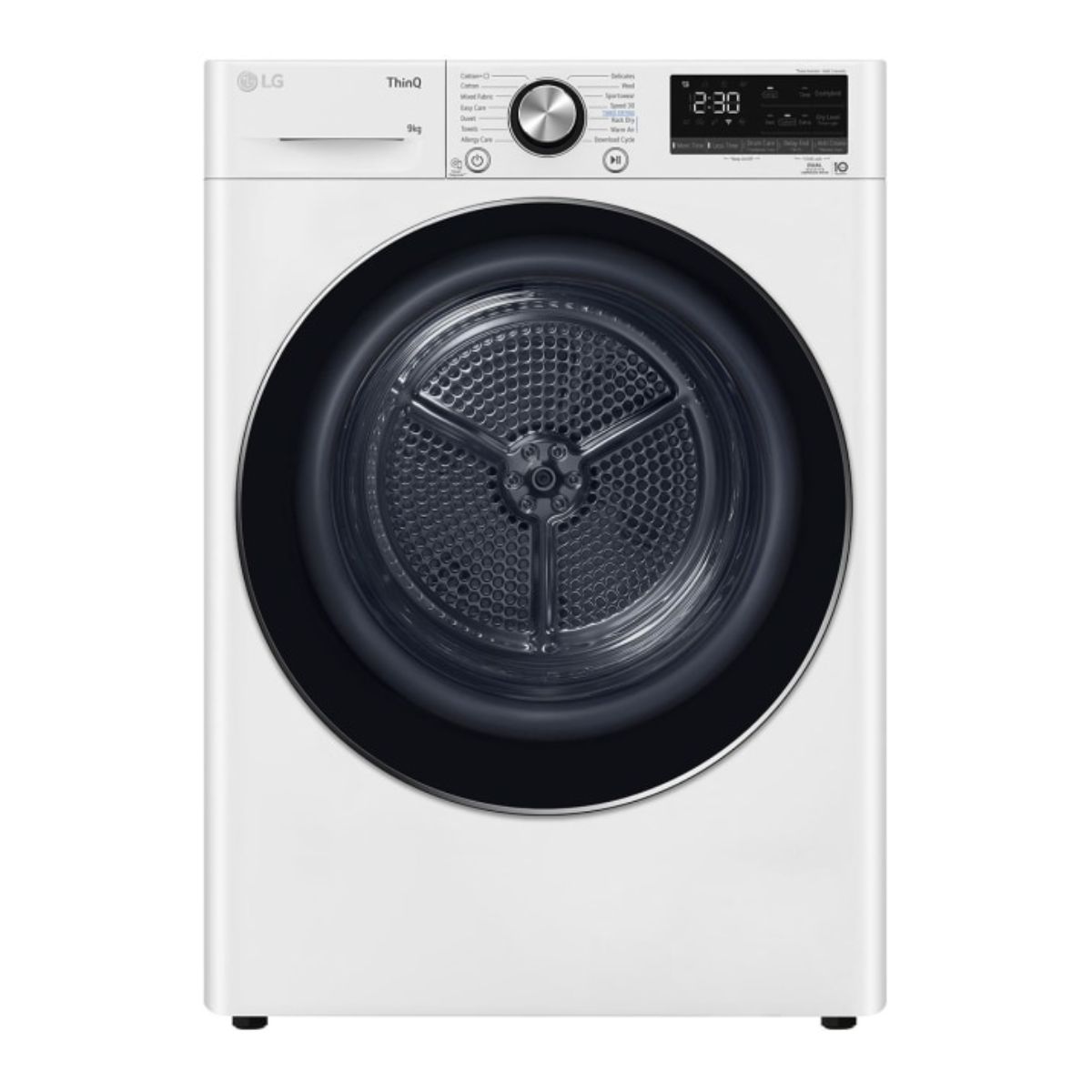 Image of suggested product: LG RH90V9AV2N Tumble Dryer with Dual Heat Pump 9kg, White 