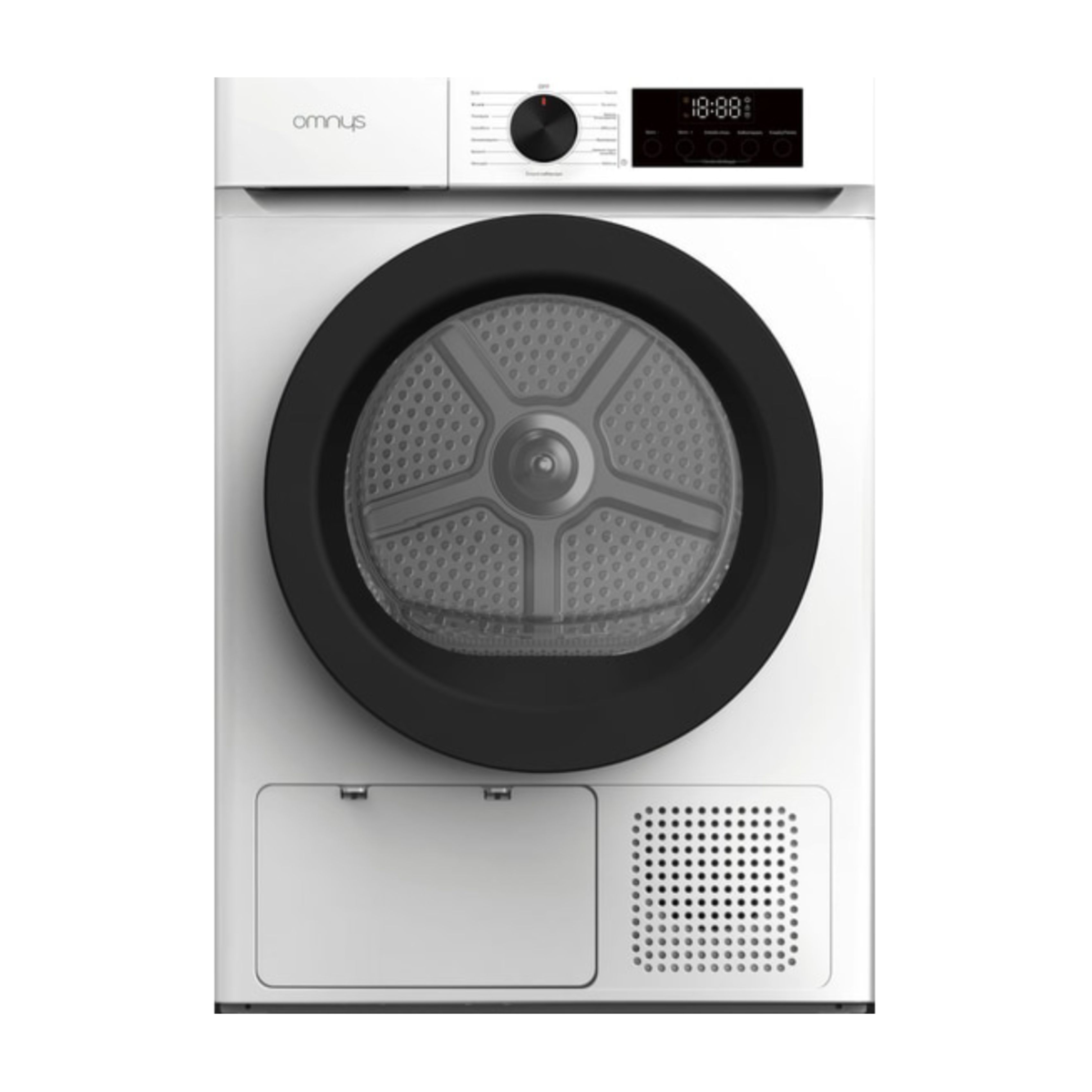Image of suggested product: OMNYS TD-HP10A Στεγνωτήριο Ρούχων με Αντλία Θερμότητας 10kg, Άσπρο 