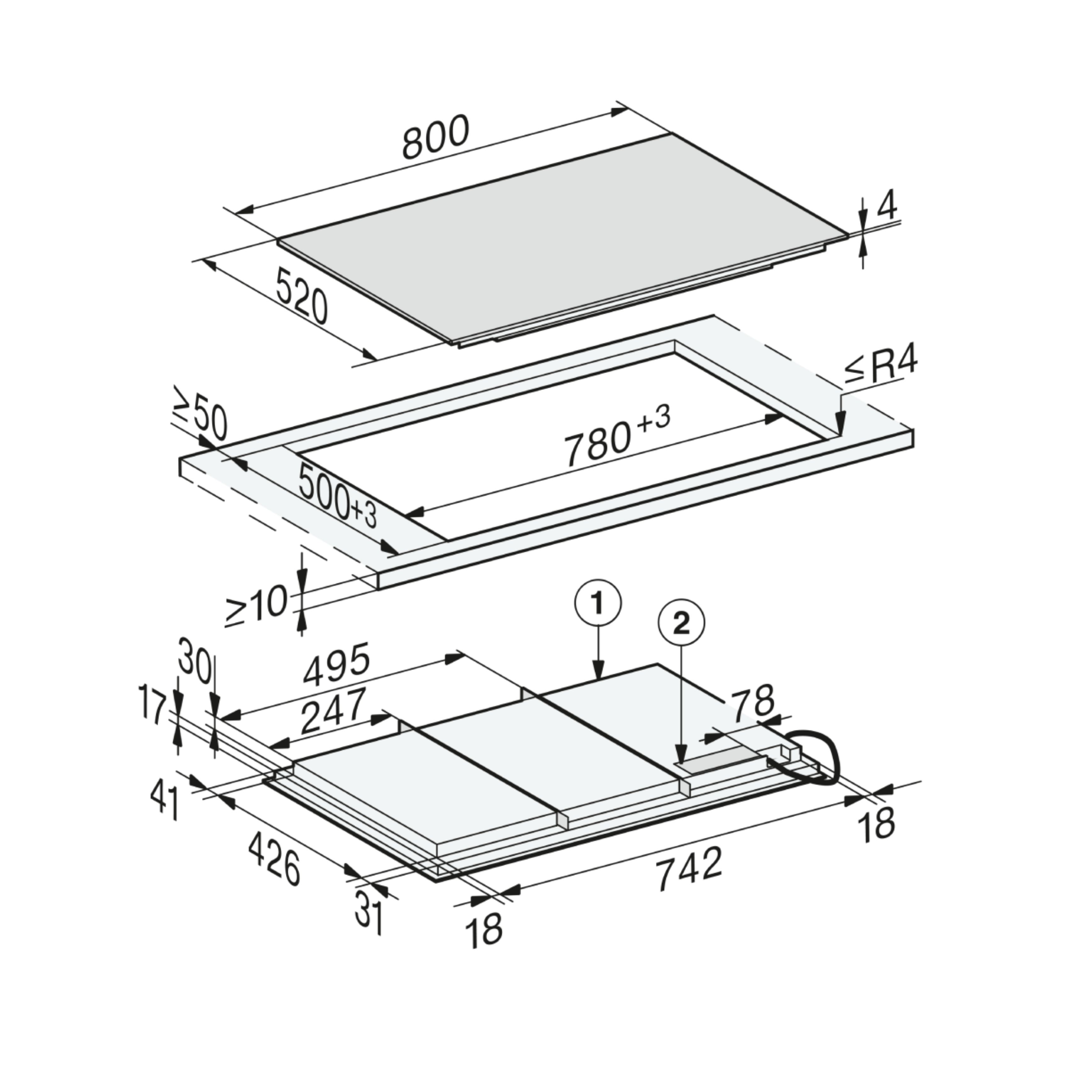 MIELE KM 7878-1 FL Diamond Επαγωγική Εστία  | Miele| Image 4