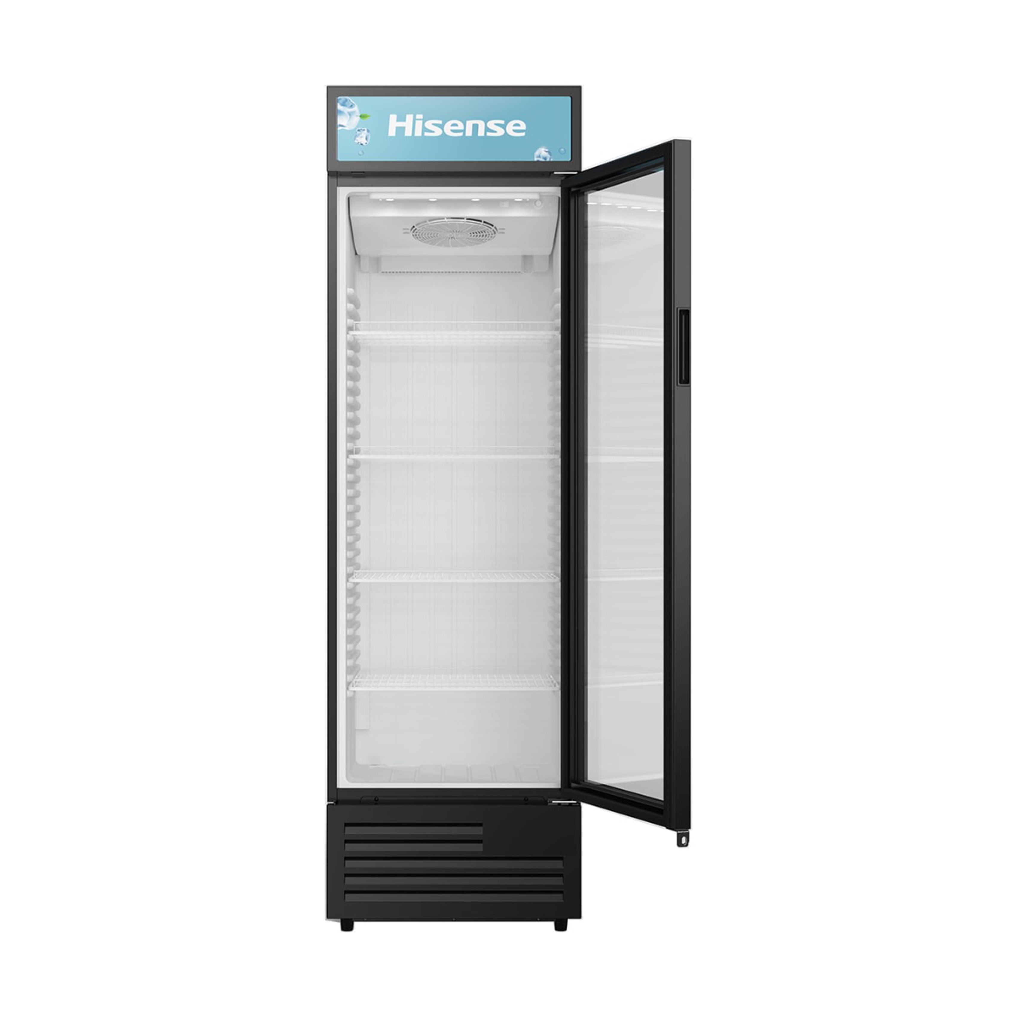 HISENSE CPC381N7ABD Ψυγείο Βιτρίνα, Μαύρο | Hisense| Image 2