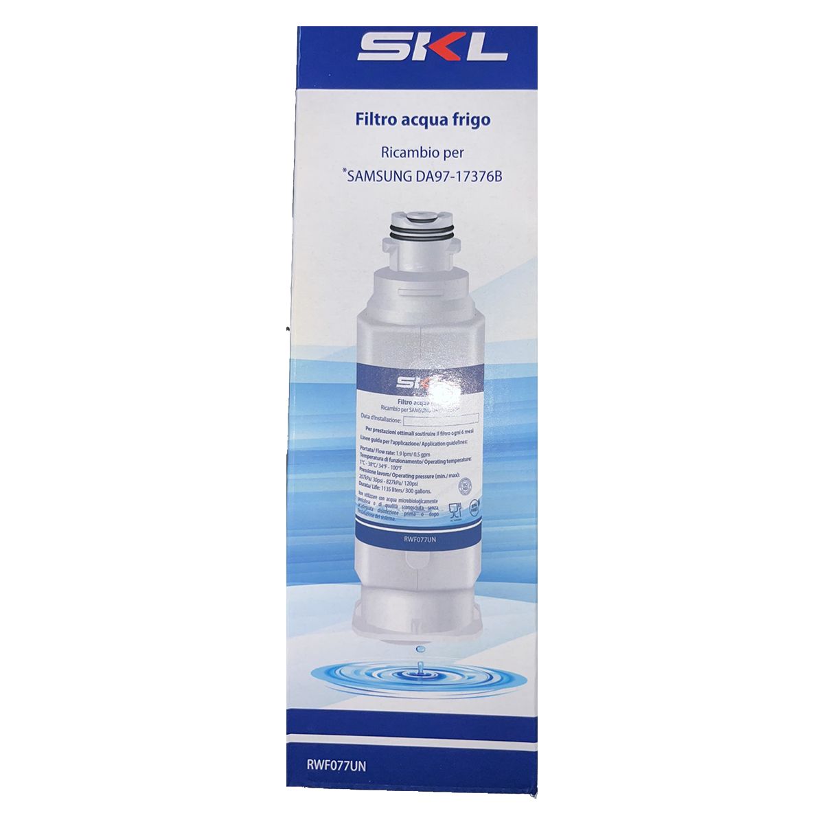 Image of suggested product: SKL RWF077UN Internal Replacement Water Filter