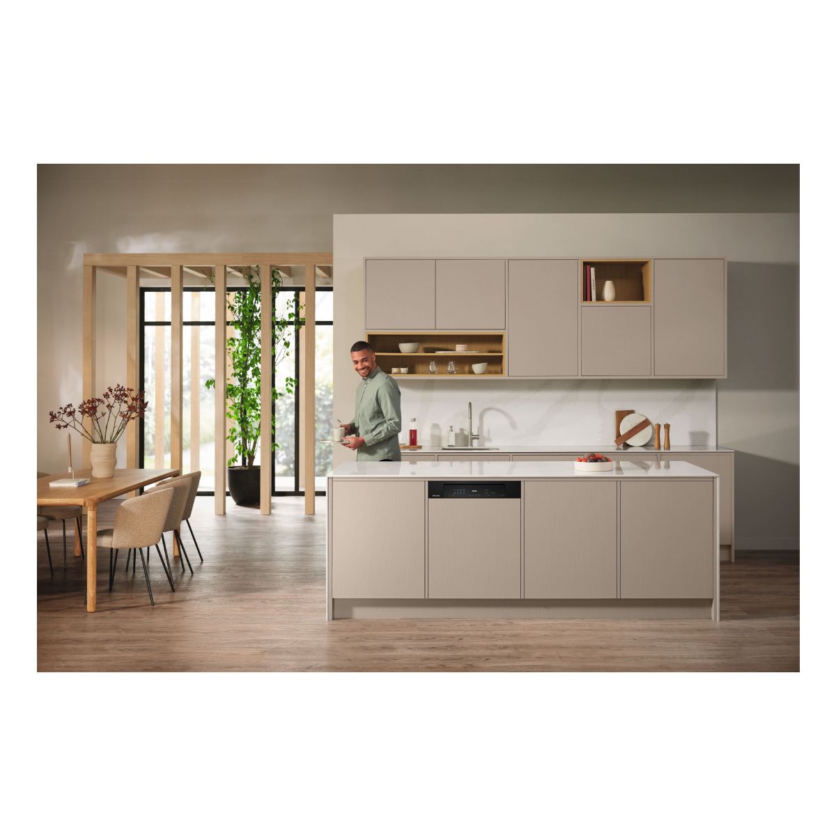 MIELE G7715 SCI XXL AutoDos Ημιεντοιχιζόμενο Πλυντήριο Πιάτων 60cm, Μαύρο | Miele| Image 3