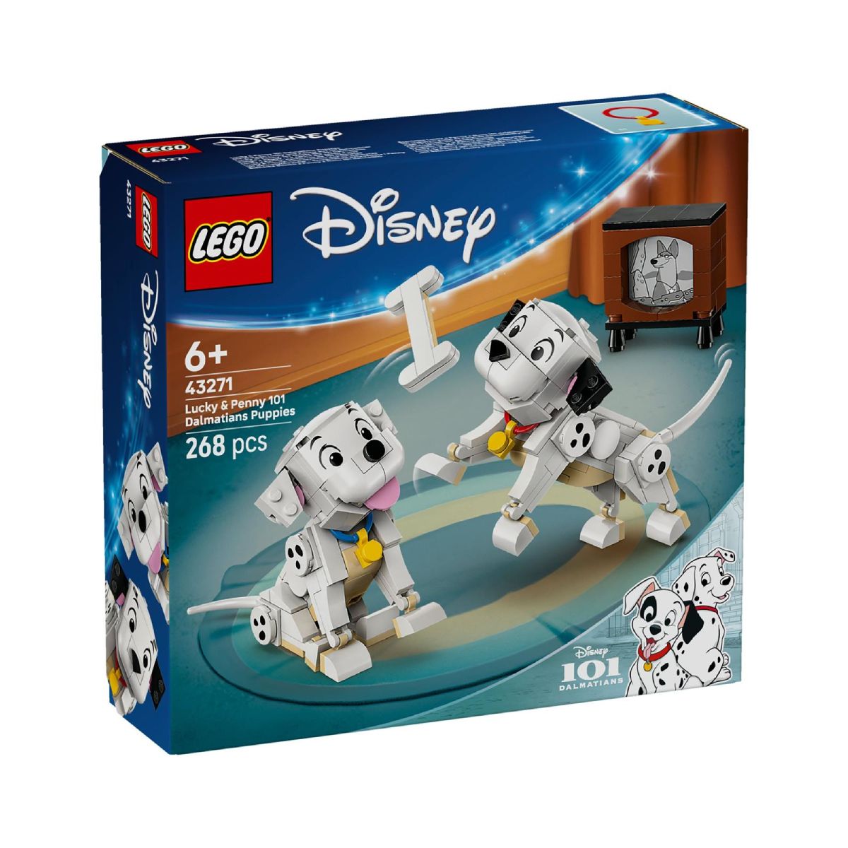 LEGO® 106240 DIsney Lucky & Penny, Τα Κουτάβια από τα "101 Σκυλιά της Δαλματίας" | Lego| Image 1