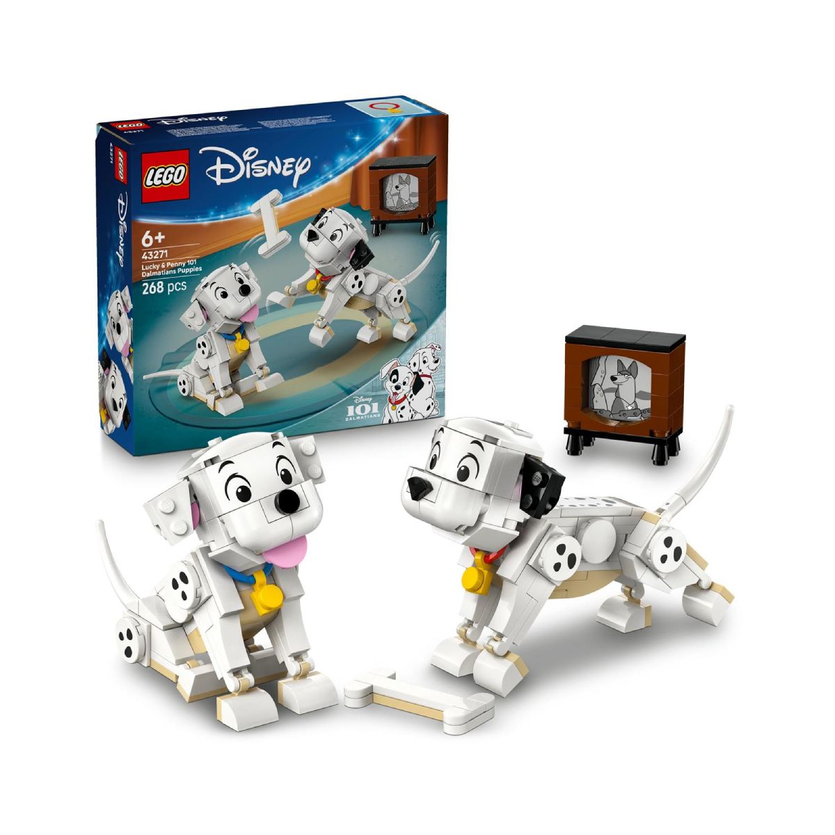 LEGO® 106240 DIsney Lucky & Penny, Τα Κουτάβια από τα "101 Σκυλιά της Δαλματίας" | Lego| Image 3