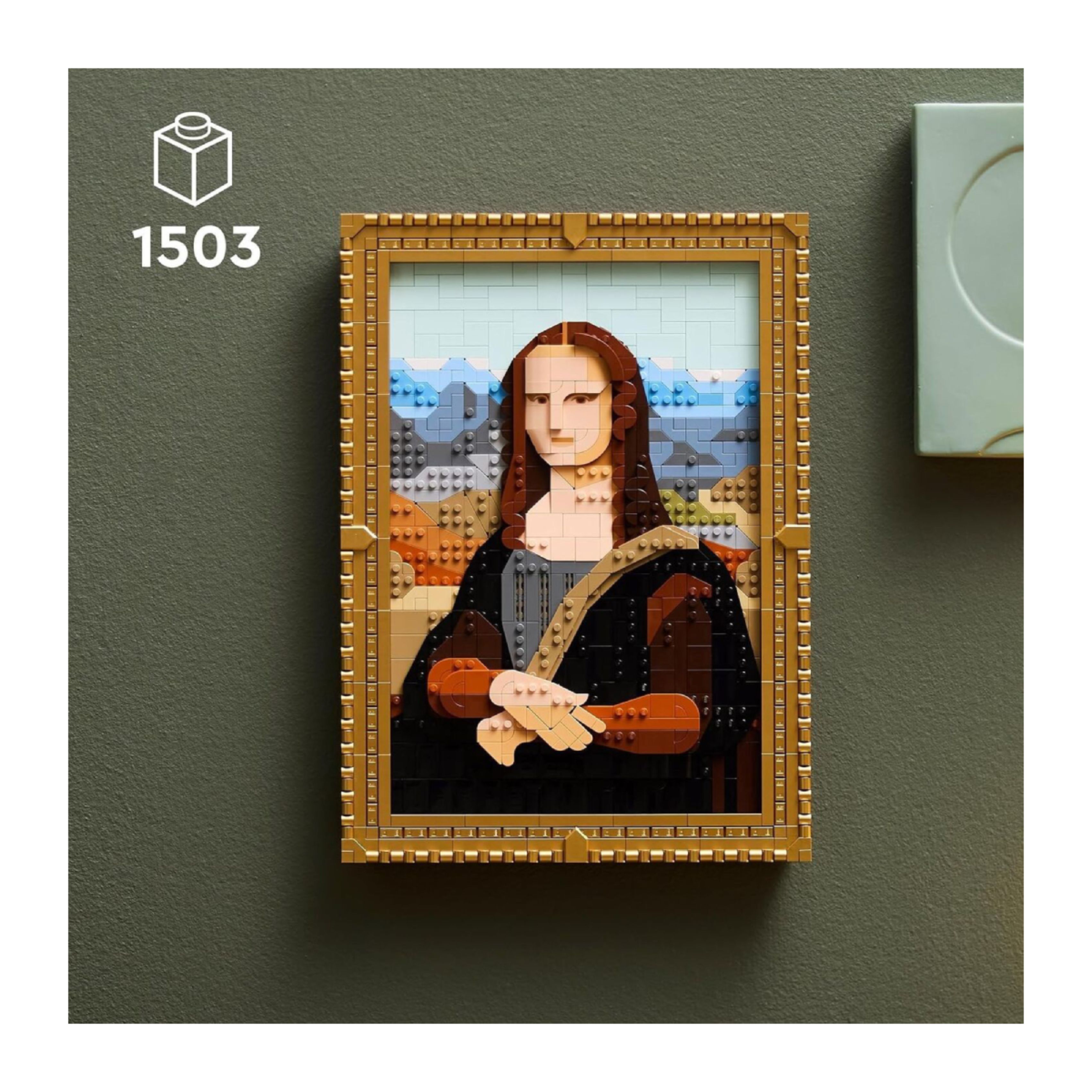 LEGO® 95748 Art, Σετ Κατασκευής Τοιχογραφίας Μόνα Λίζα | Lego| Image 4