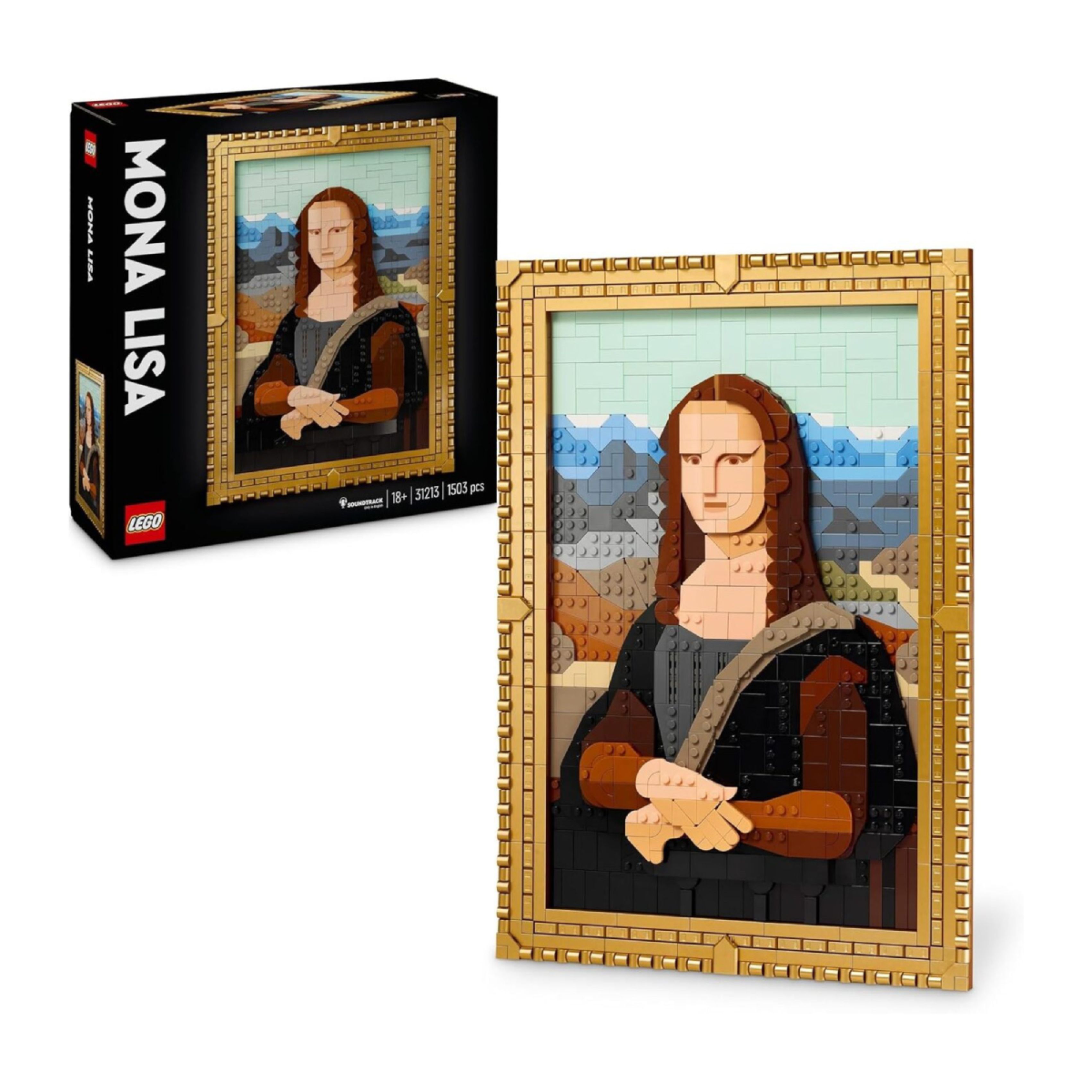 LEGO® 95748 Art, Σετ Κατασκευής Τοιχογραφίας Μόνα Λίζα | Lego| Image 2