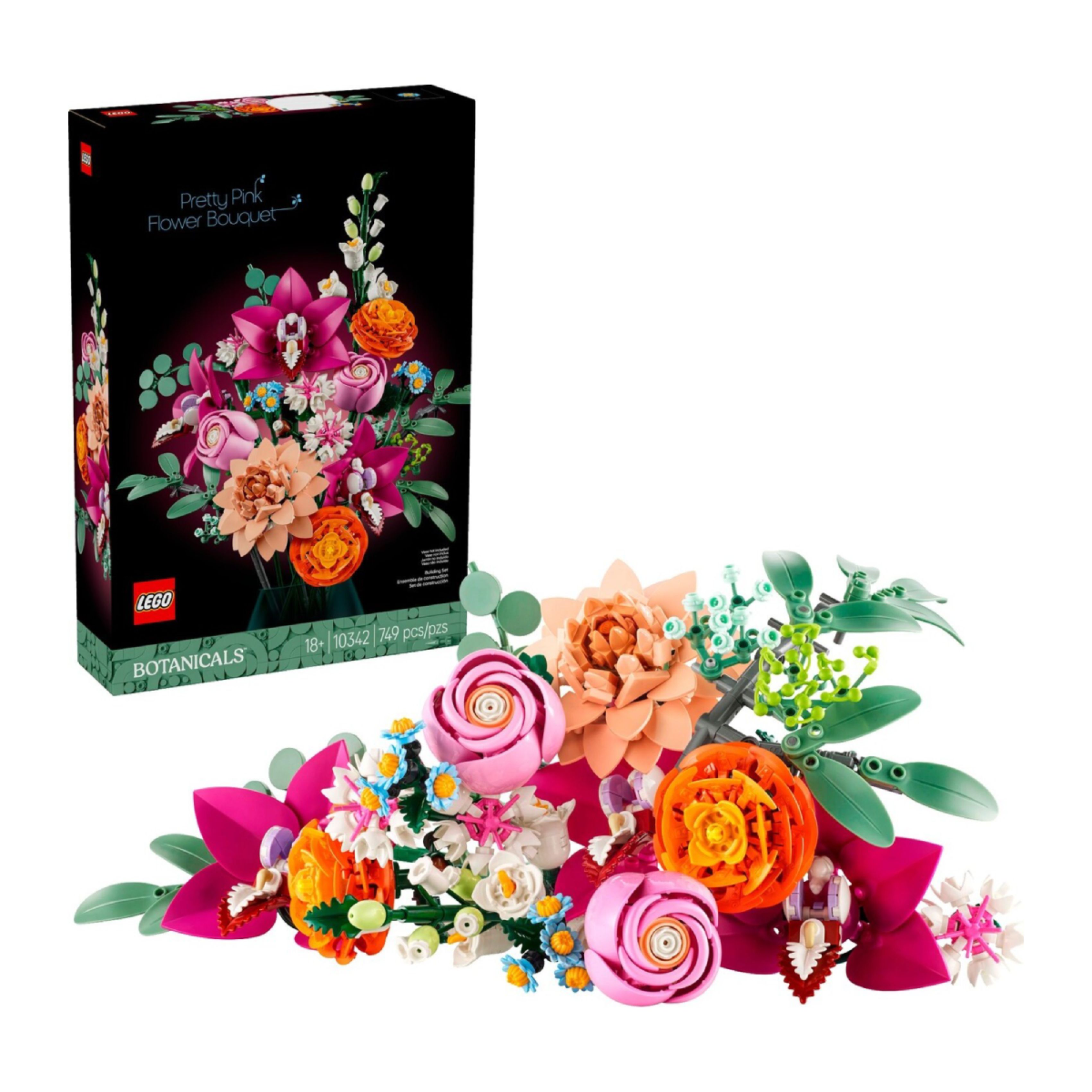 LEGO® 95748 Botanicals, Ροζ Μπουκέτο Λουλουδιών | Lego| Image 3