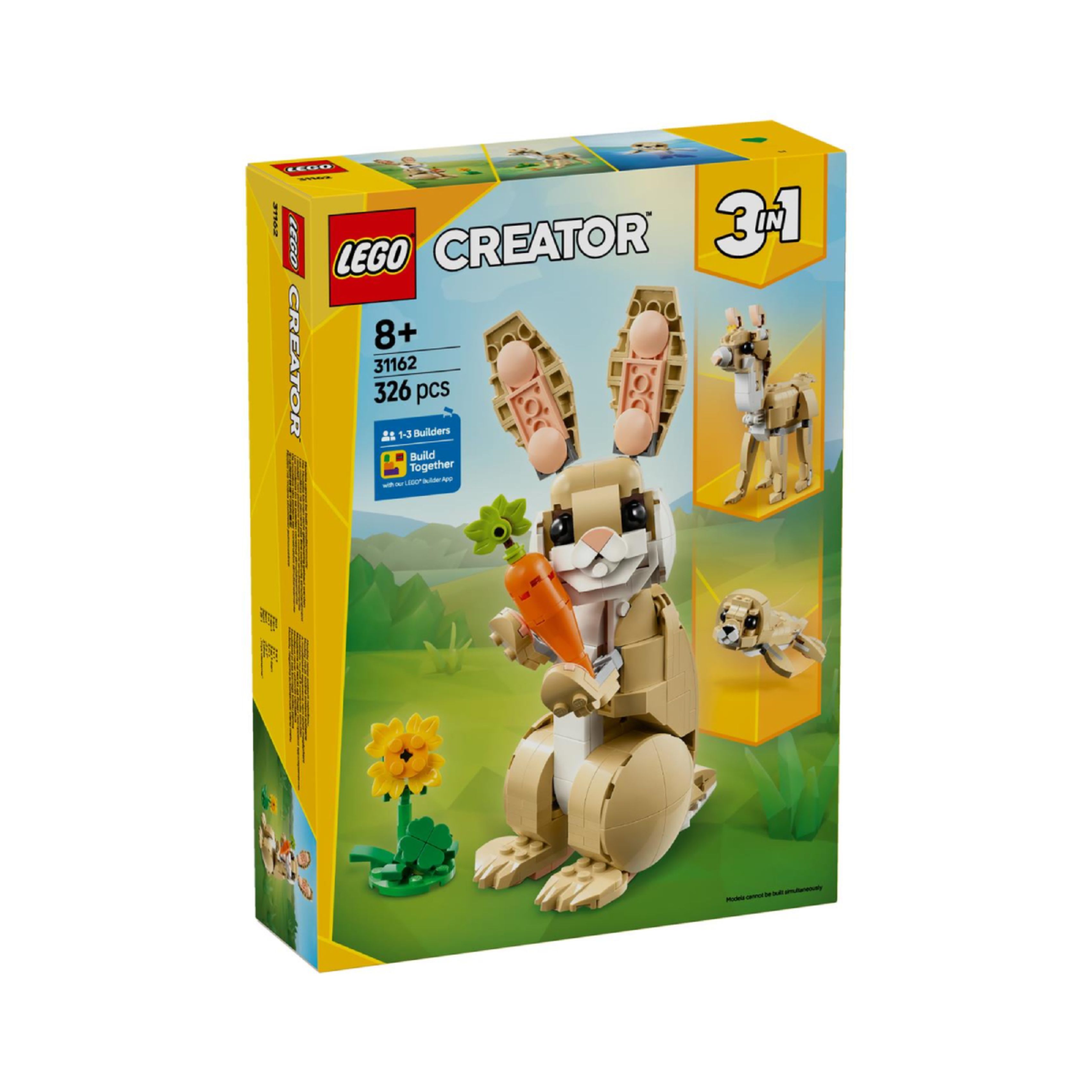 LEGO® 104777 Creator 3‑in‑1, Χαριτωμένο Κουνέλι | Lego| Image 1