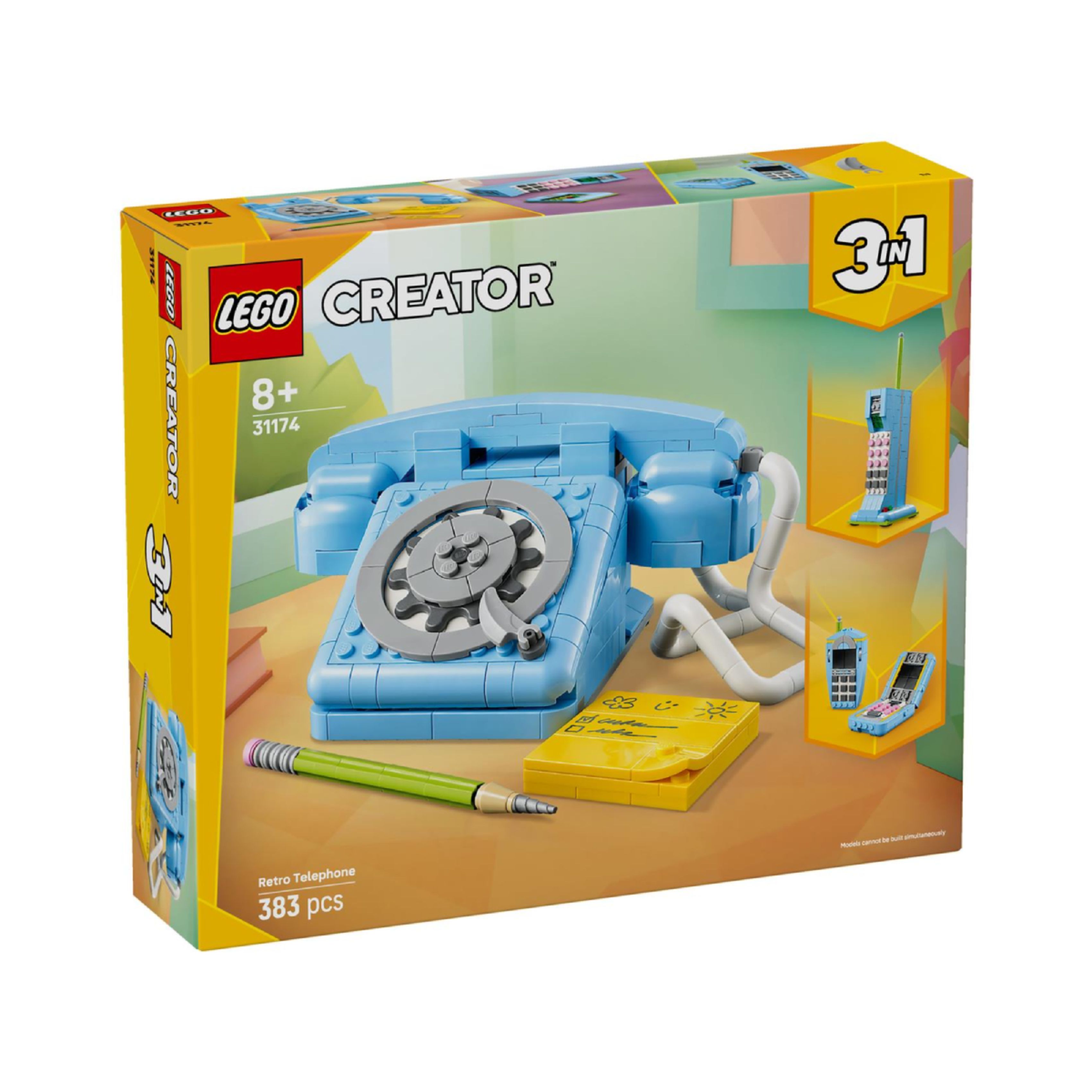 LEGO® 110183 Creator 3‑in‑1, Ρετρό Τηλέφωνο | Lego| Image 1