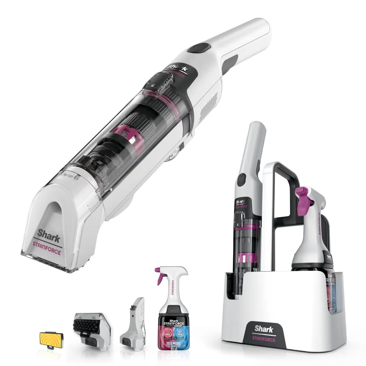 SHARK HX100EUT Stainforce Ασύρματο Σκουπάκι Χειρός για Αφαίρεση Λεκέδων  | Shark| Image 1