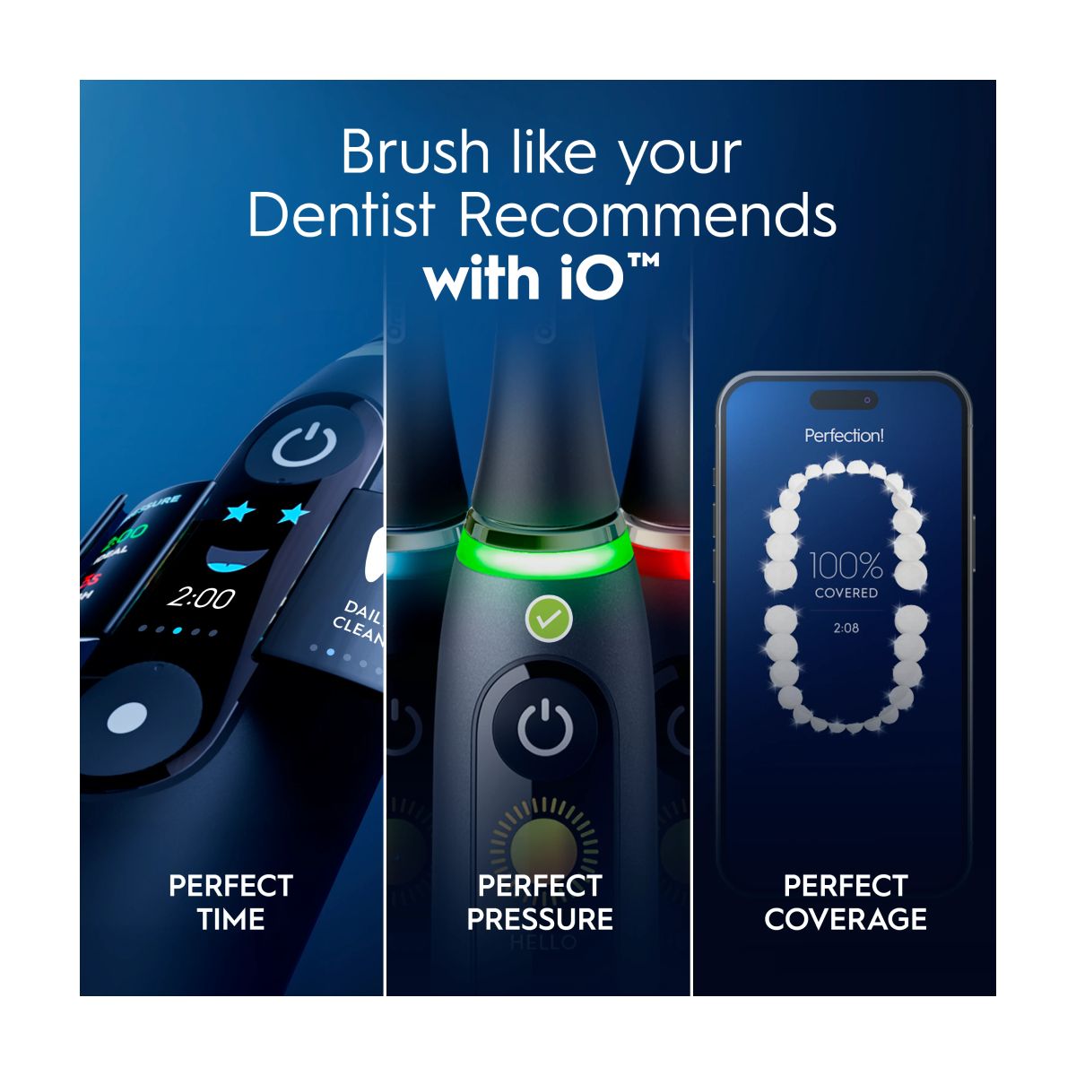 Oral-B iO6N Ηλεκτρική Οδοντόβουρτσα με Θήκη, Άσπρο  | Braun| Image 3
