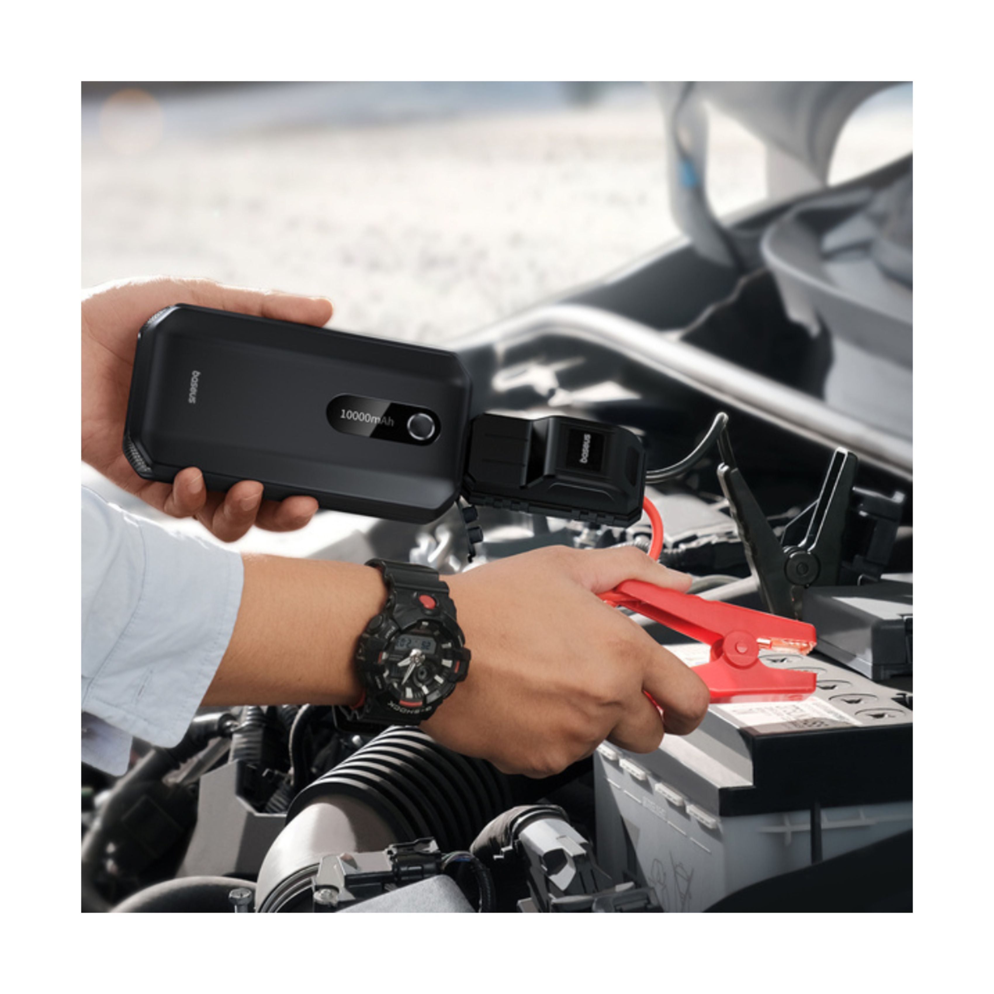BASEUS 12V4L Μονάδα Παροχής Ρεύματος-Ενέργειας, 10000 mAh | Baseus| Image 6
