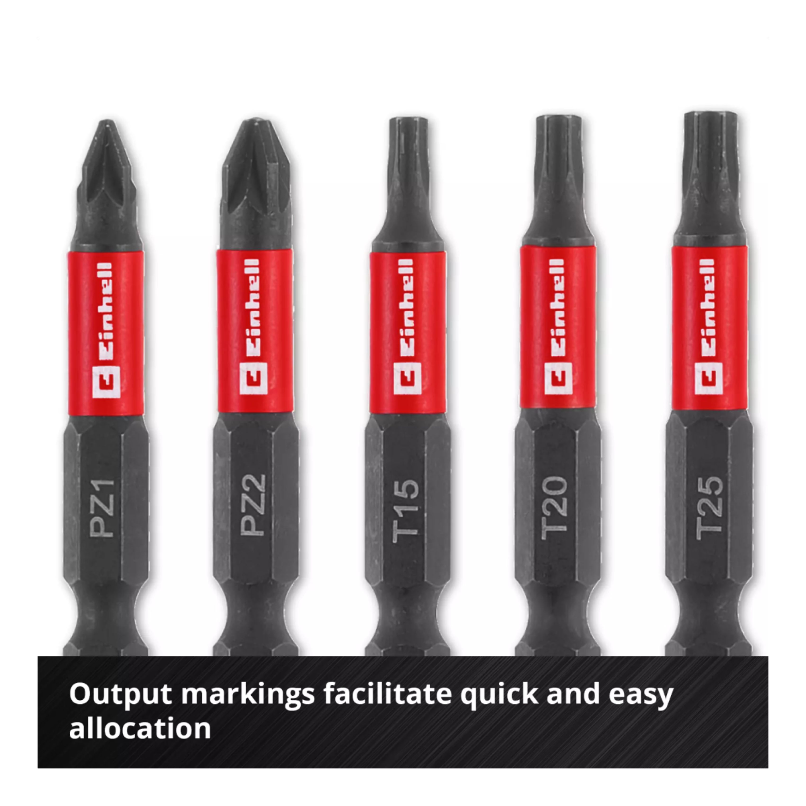 EINHELL 49118634 Σετ Μύτες Βιδώματος 10τμχ και Kλιπ για Zώνη | Einhell| Image 5
