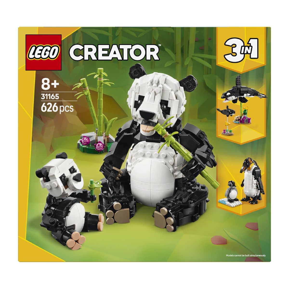 LEGO 104780 Creator 3-in-1 Wild Animals: Panda Family | Lego| Image 1