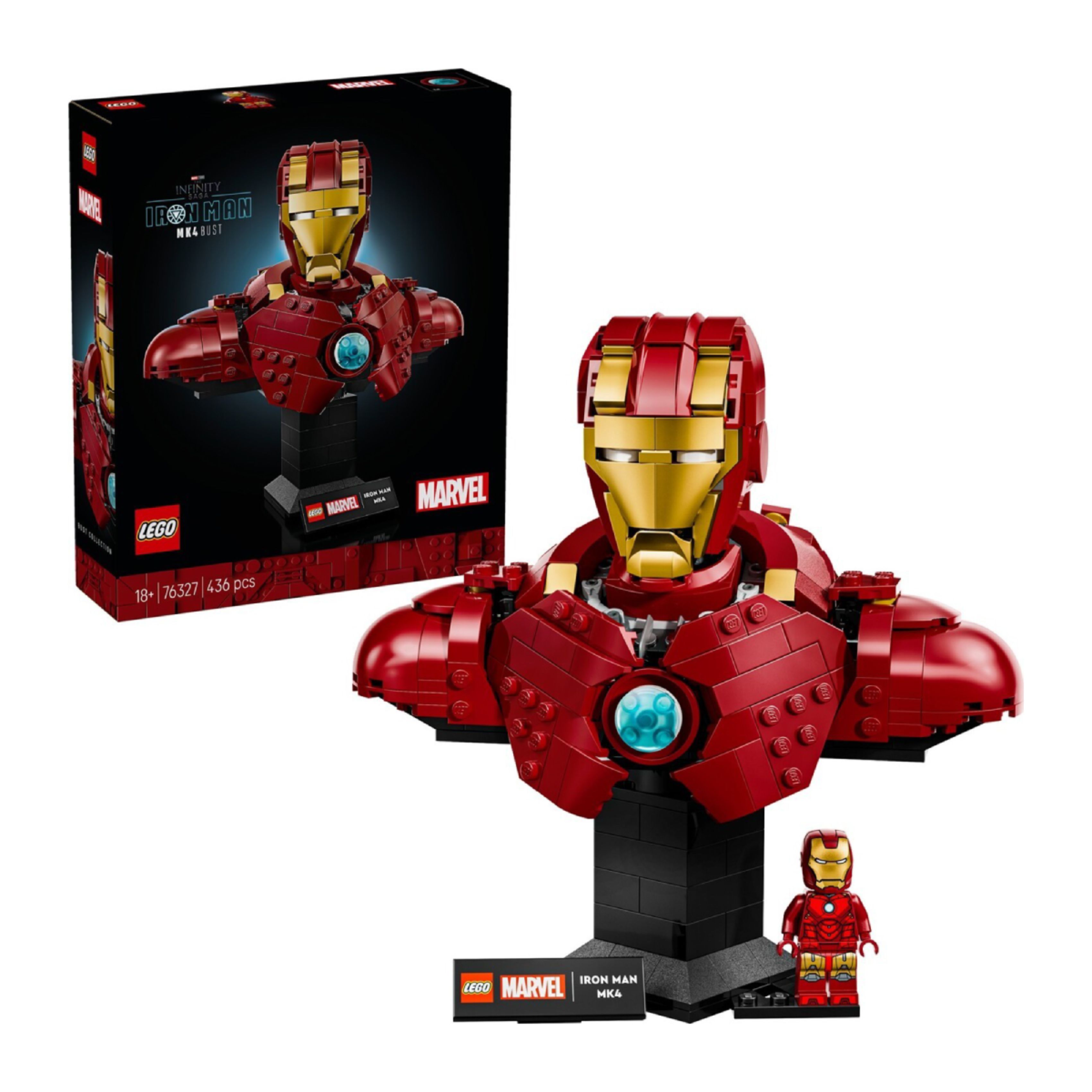LEGO® 106255 Marvel Super Ήρωες, Iron Man MK4 Bust | Lego| Image 2