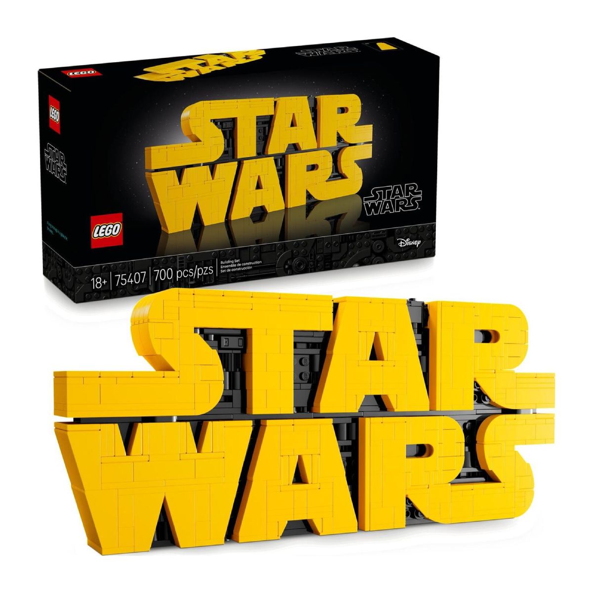 LEGO® 106197 Star Wars™ Brick‑Built Star Wars™ Logo | Lego| Image 2