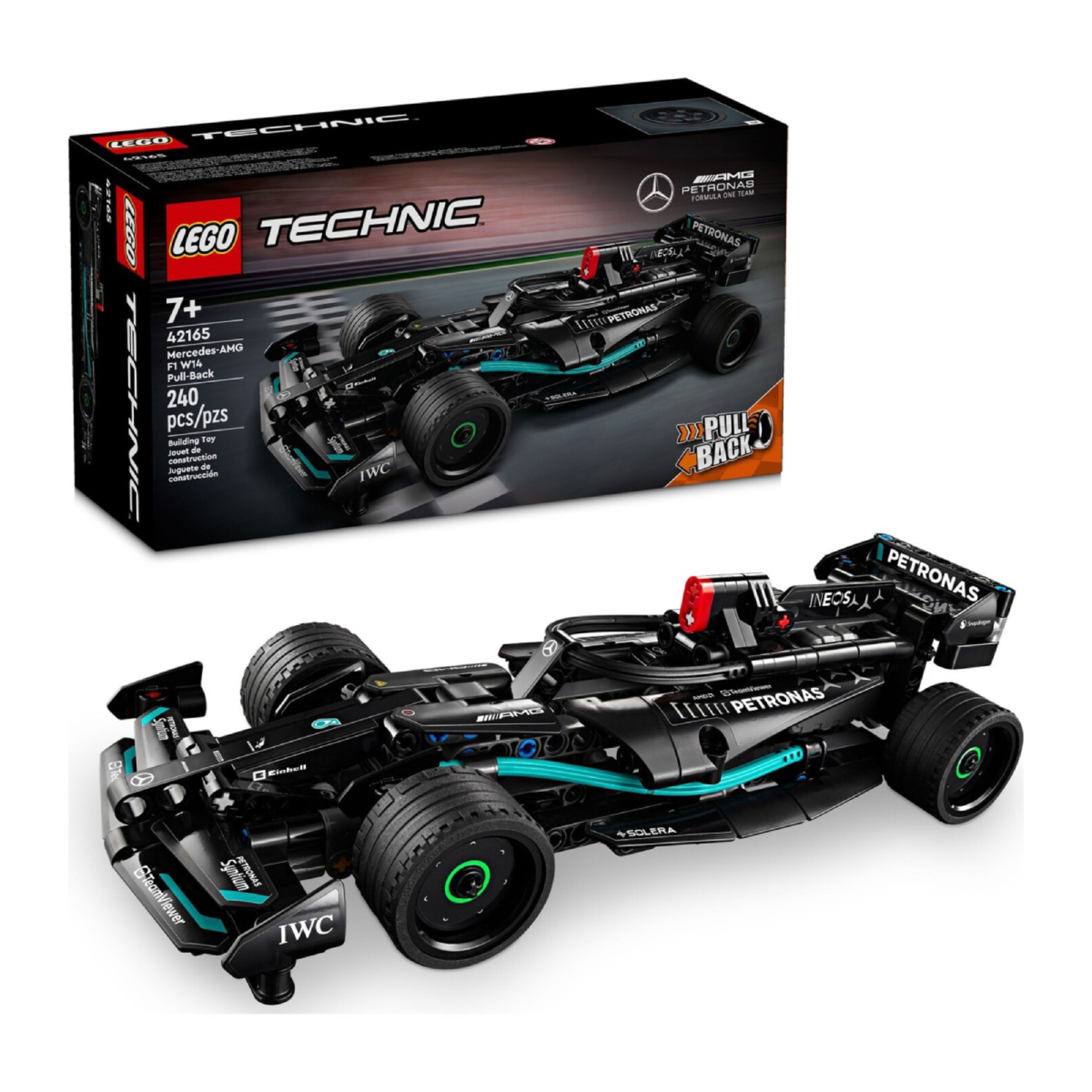 LEGO® 95756 Technic –Mercedes‑AMG F1 W14 E Performance Pull‑Back | Lego| Image 2