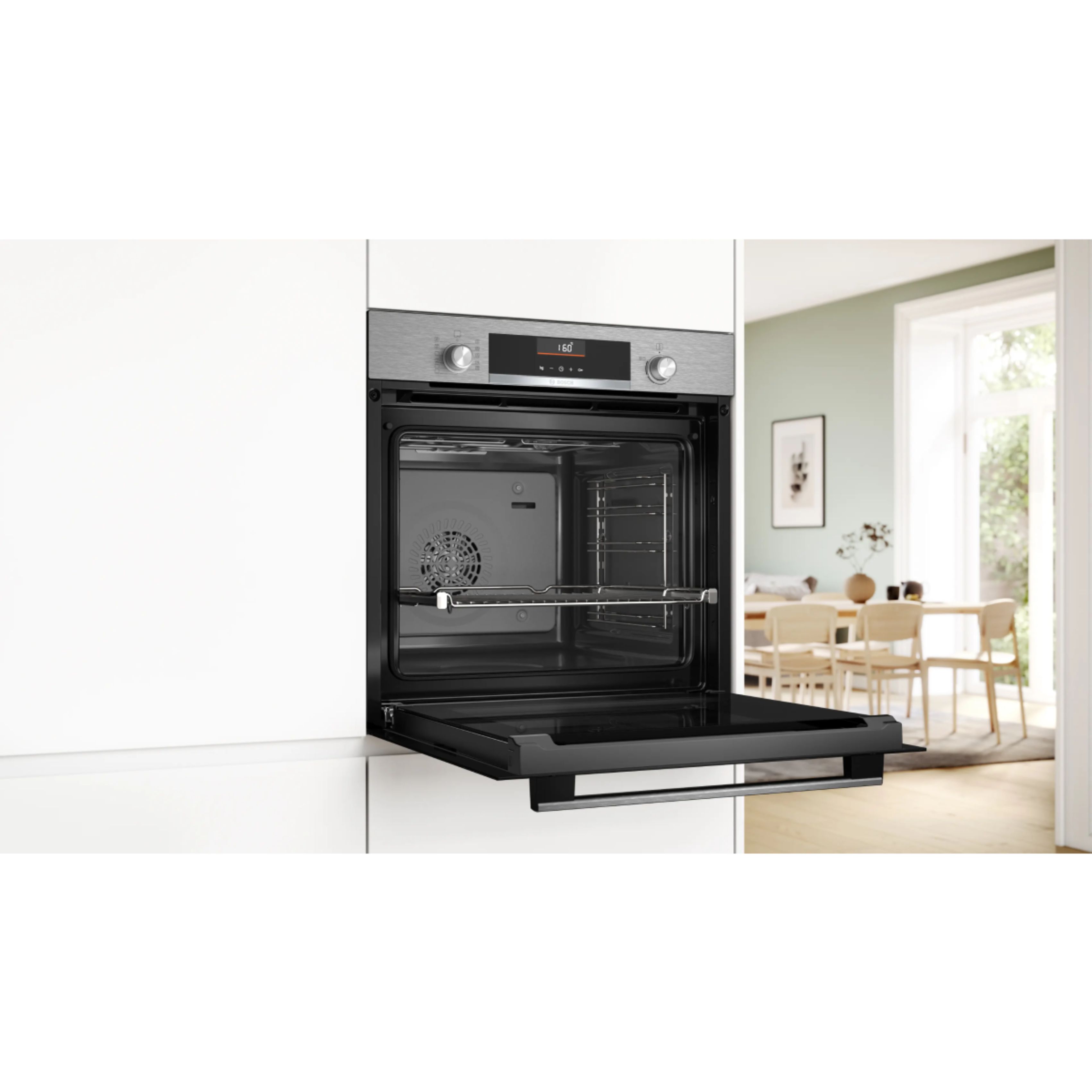 BOSCH HBG536ES4 Εντοιχιζόμενος Φούρνος με Airfry 71Lt, Inox  | Bosch| Image 4