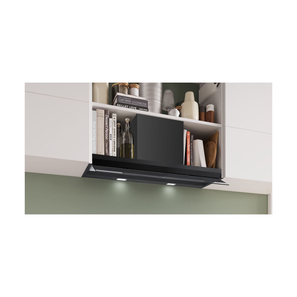BOSCH DBB97DP60 Canopy Eco Silence Εντοιχιζόμενος Απορροφητήρας 90cm, Μαύρο Ματ | Bosch| Image 3