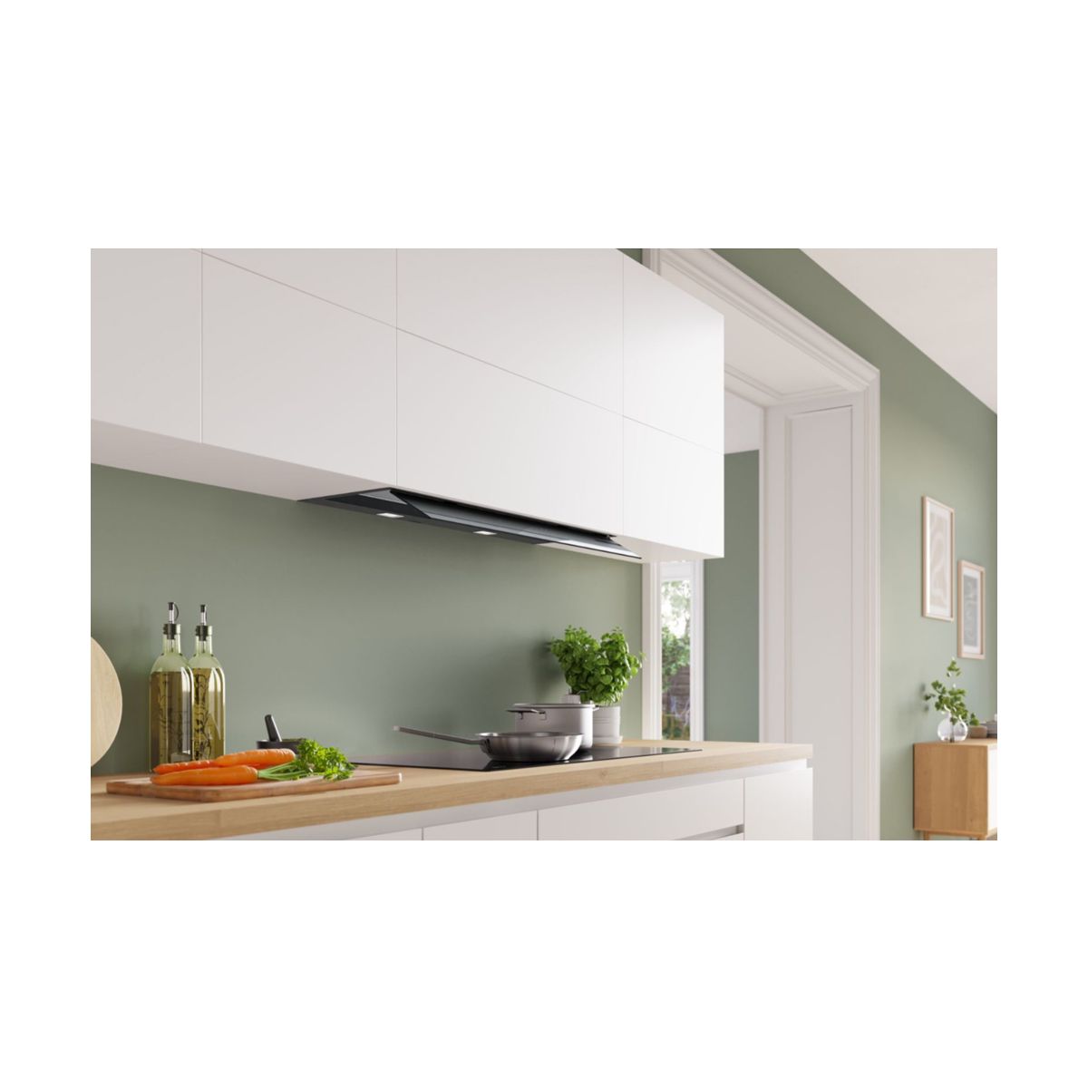 BOSCH DBB97DP60 Canopy Eco Silence Εντοιχιζόμενος Απορροφητήρας 90cm, Μαύρο Ματ | Bosch| Image 4