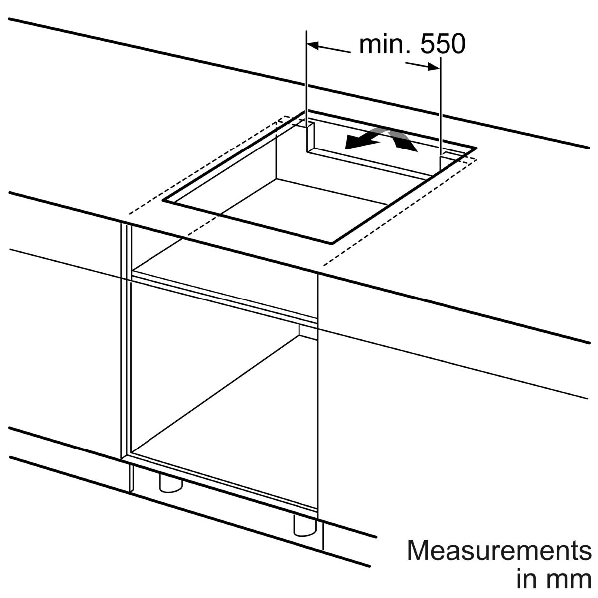 BOSCH PXY83KHC1E Direct Select Επαγωγική Εστία, 80cm | Bosch| Image 7