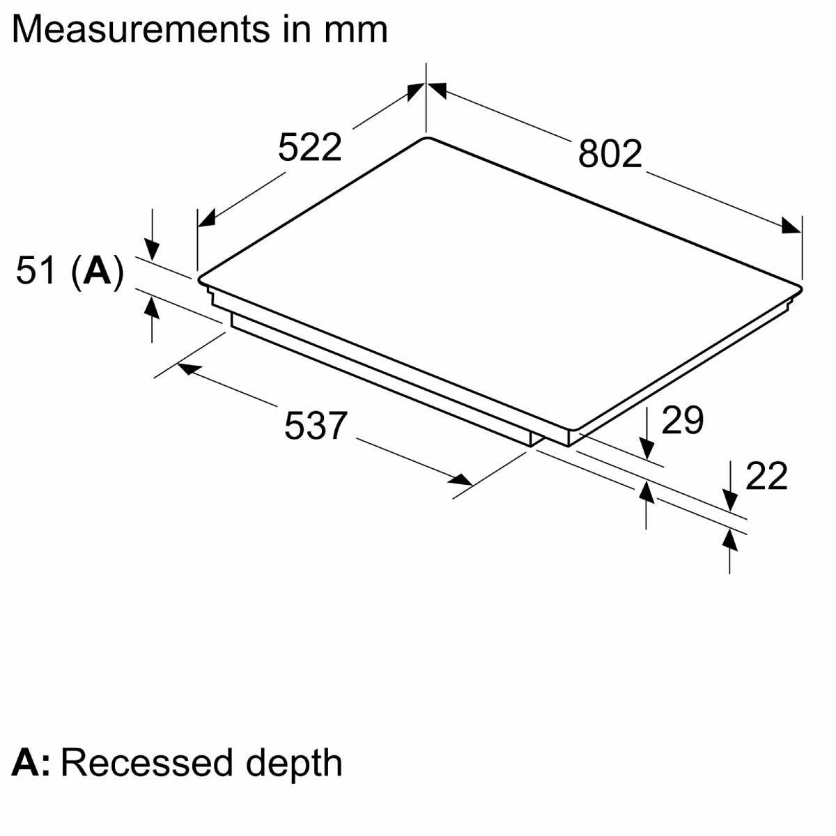 BOSCH PXY83KHC1E Direct Select Επαγωγική Εστία, 80cm | Bosch| Image 6