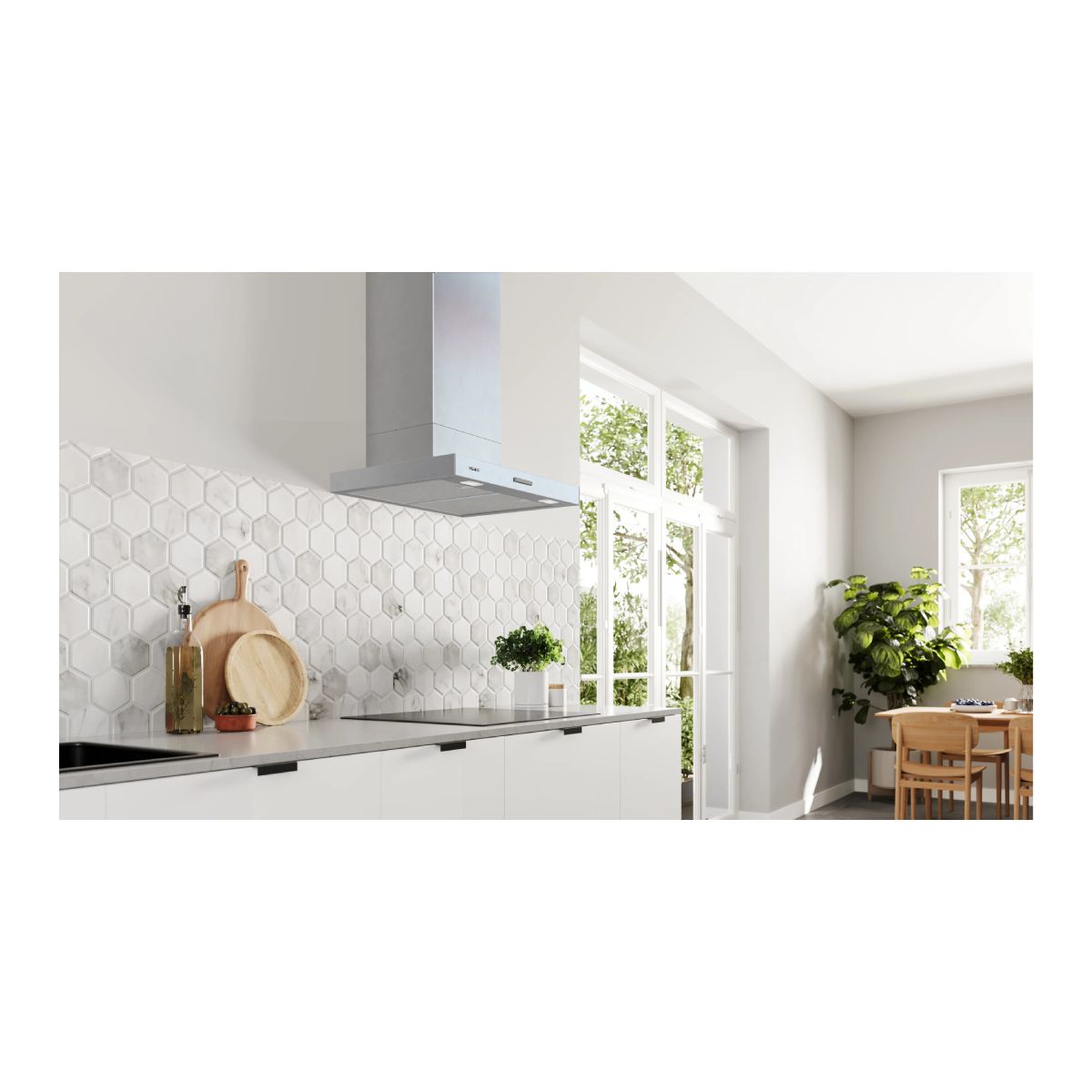 PITSOS PTK6D73G Απορροφητήρας Τζάκι 60cm, Inox | Pitsos| Image 4