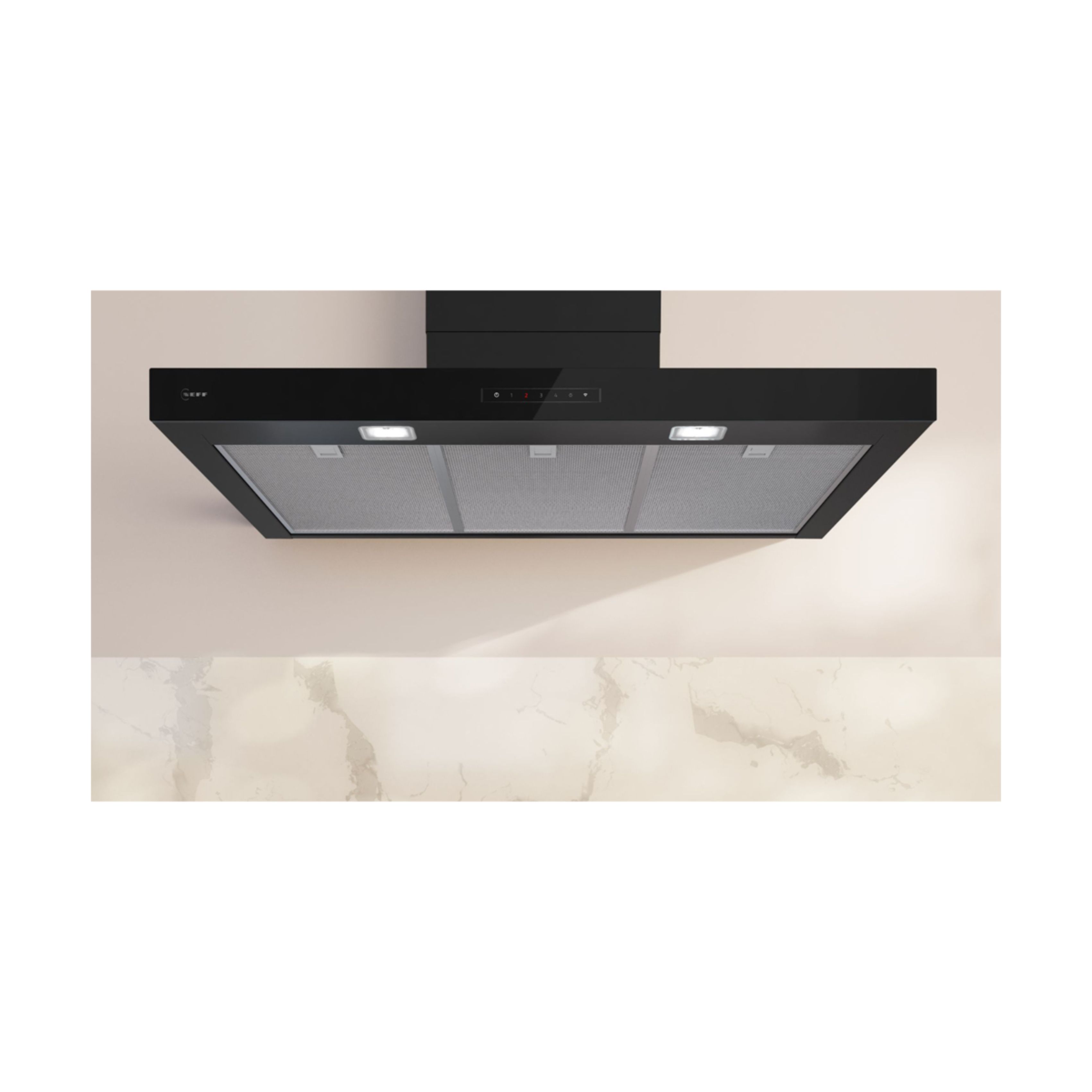 NEFF D97BDN2S0 Απορροφητήρας Τζάκι 90cm, Μαύρο Ματ | Neff| Image 2